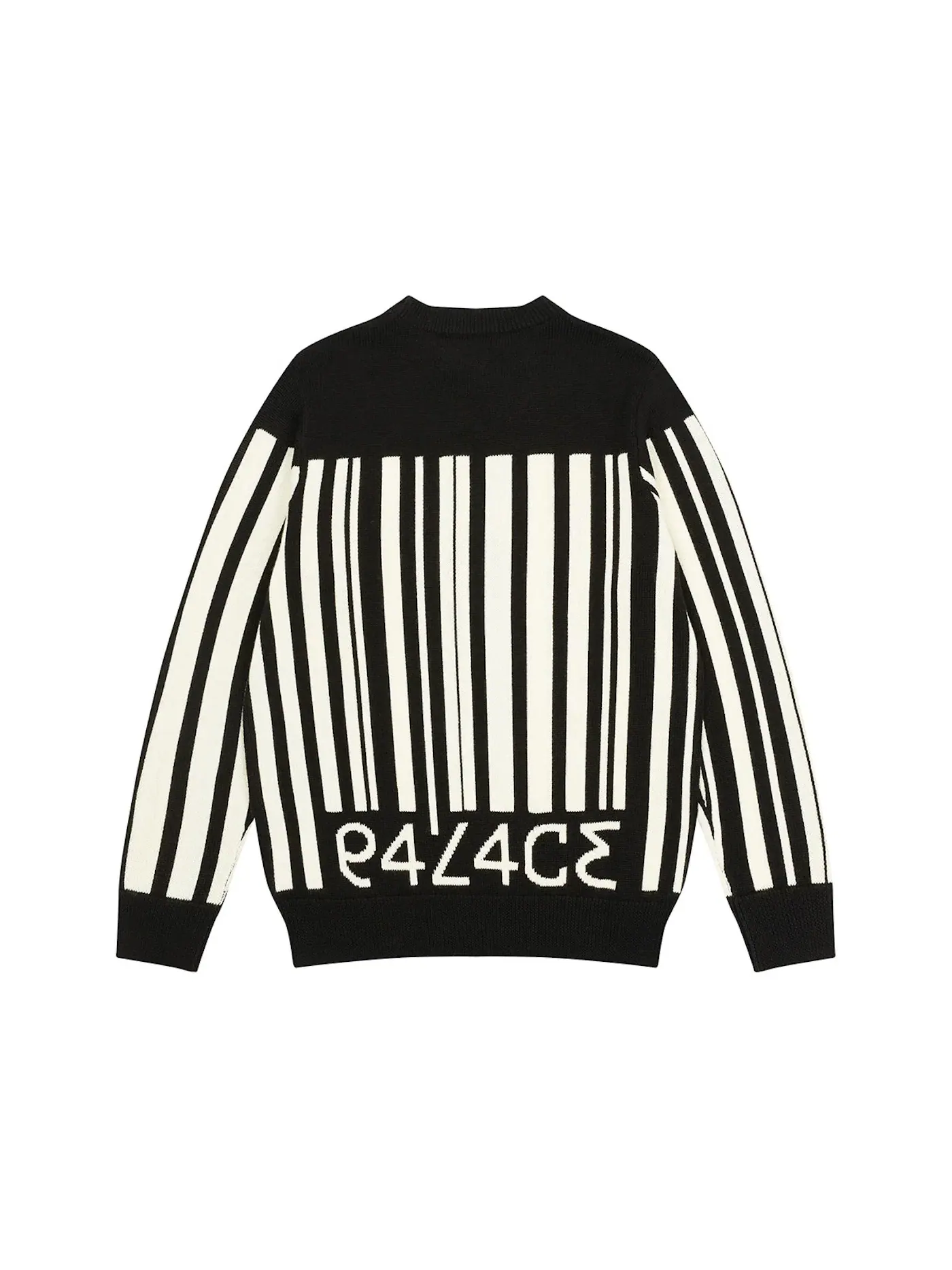 Мужской свитер с принтом Palace Knit — изображение 2 из 2, черный