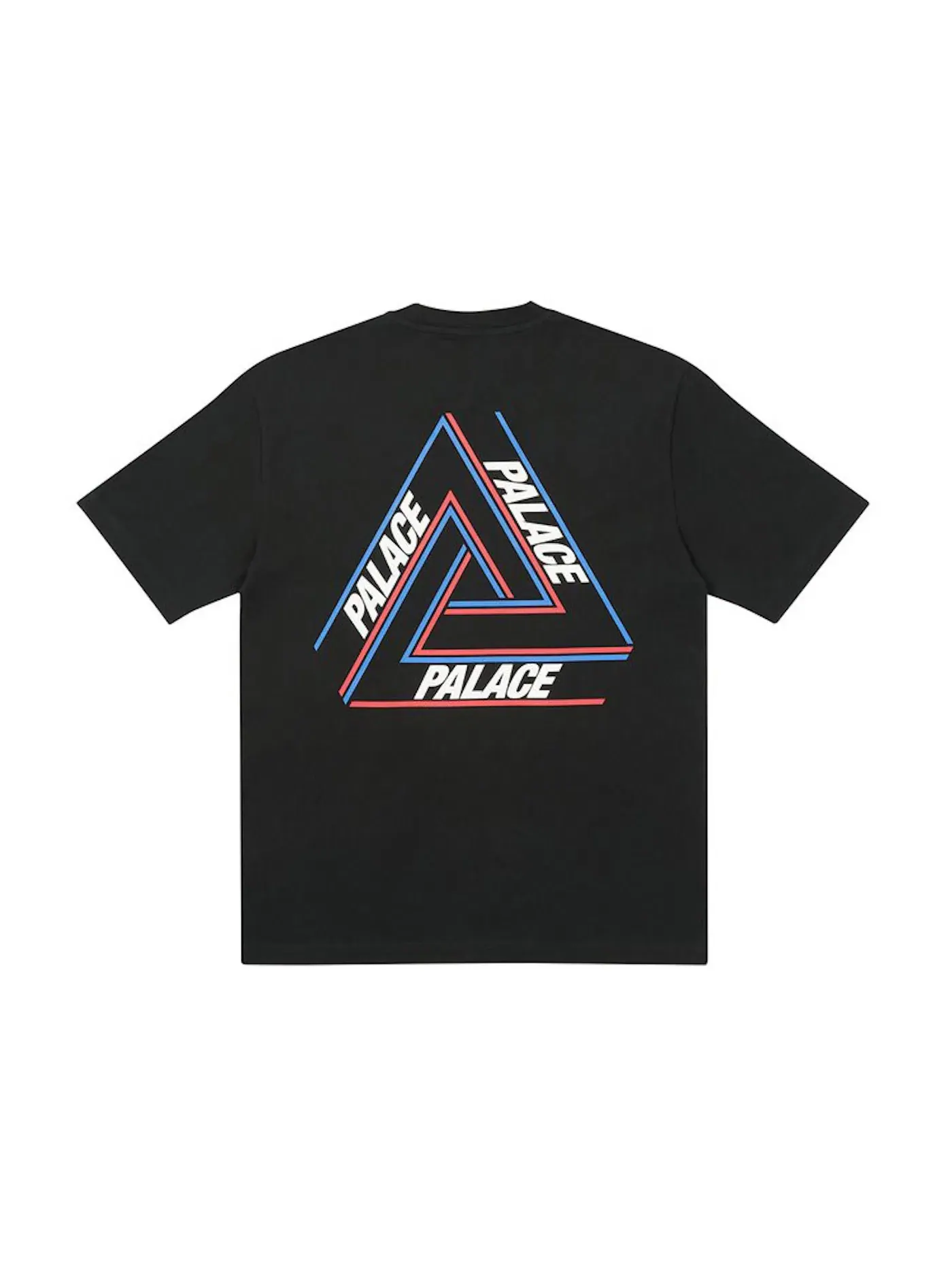 Мужская футболка с принтом Palace Basically A Tri-Ferg — изображение 1 из 2, черный