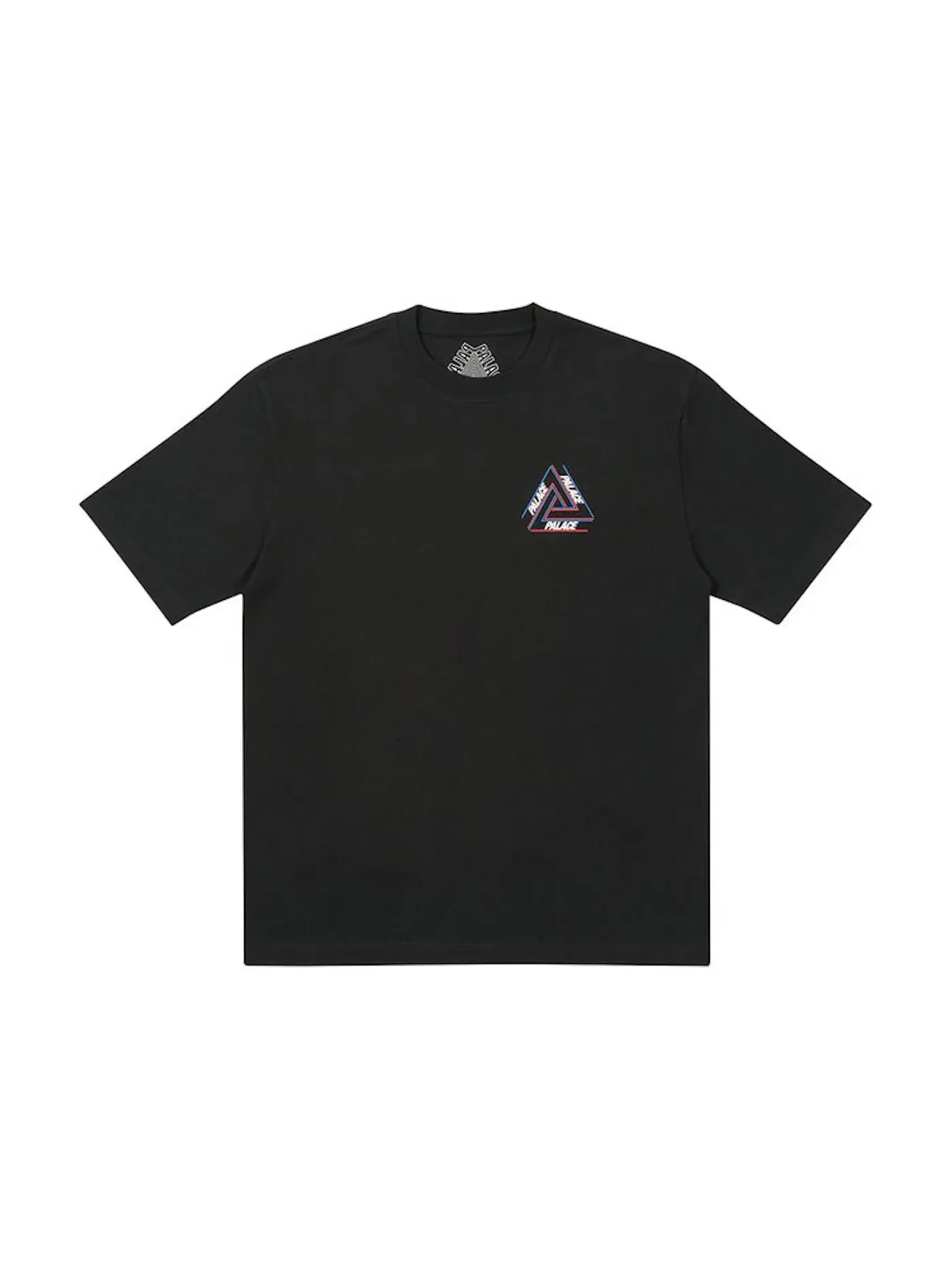 Мужская футболка с принтом Palace Basically A Tri-Ferg — изображение 2 из 2, черный