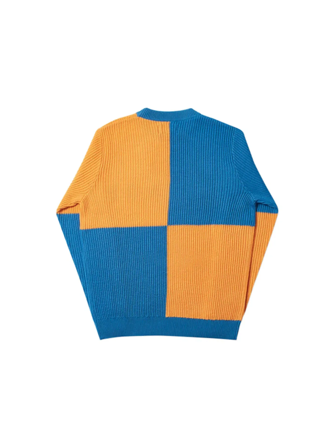 Мужской свитер с принтом Palace Batton-Berg Knit — изображение 2 из 2, оранжевый/синий