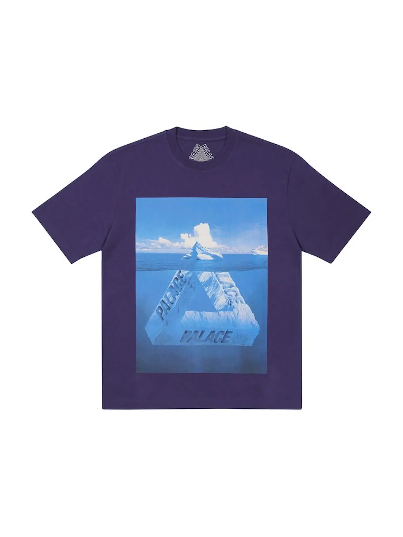 Мужская футболка Palace Berg-Ferg — изображение 1 из 1, фиолетовый