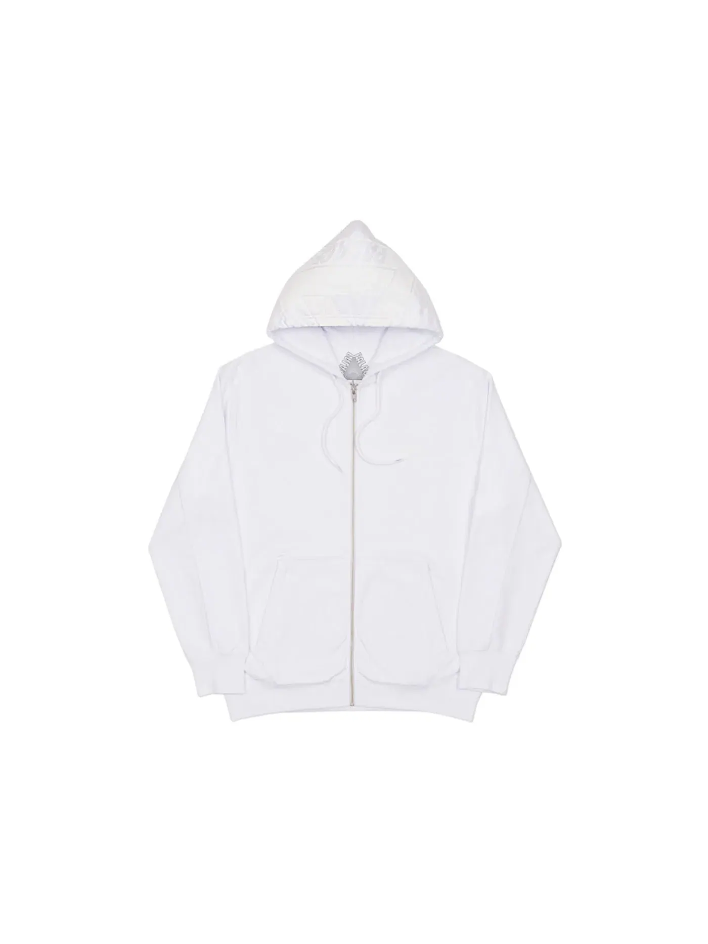 Мужская куртка с принтом Palace Big Tri-Ferg Zip Hood — изображение 1 из 2, белый