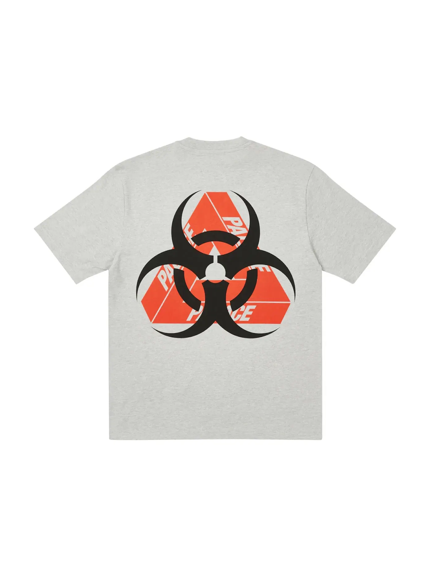 Мужская футболка с принтом Palace T-shirt — изображение 1 из 2, серый