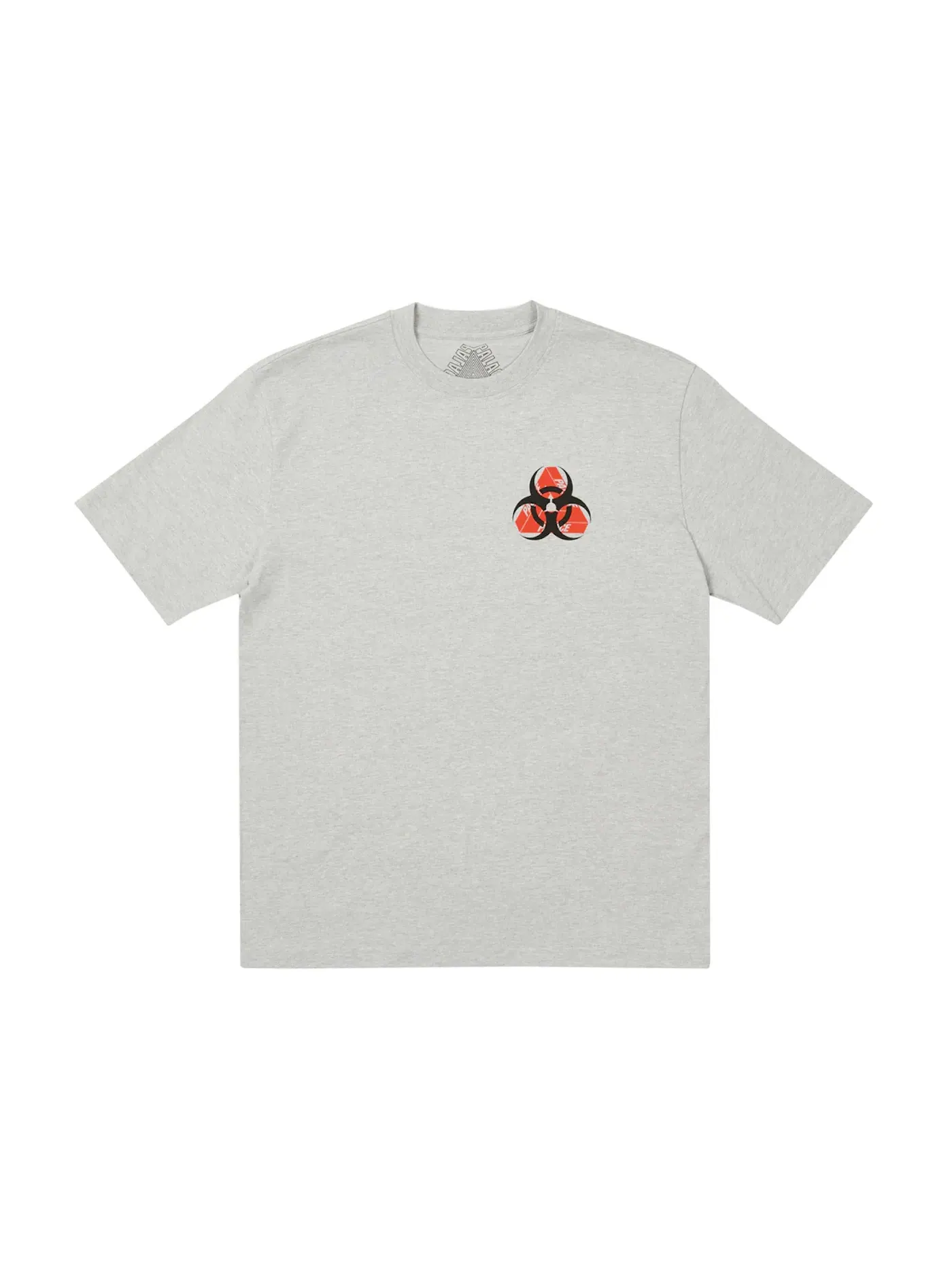 Мужская футболка с принтом Palace T-shirt — изображение 2 из 2, серый