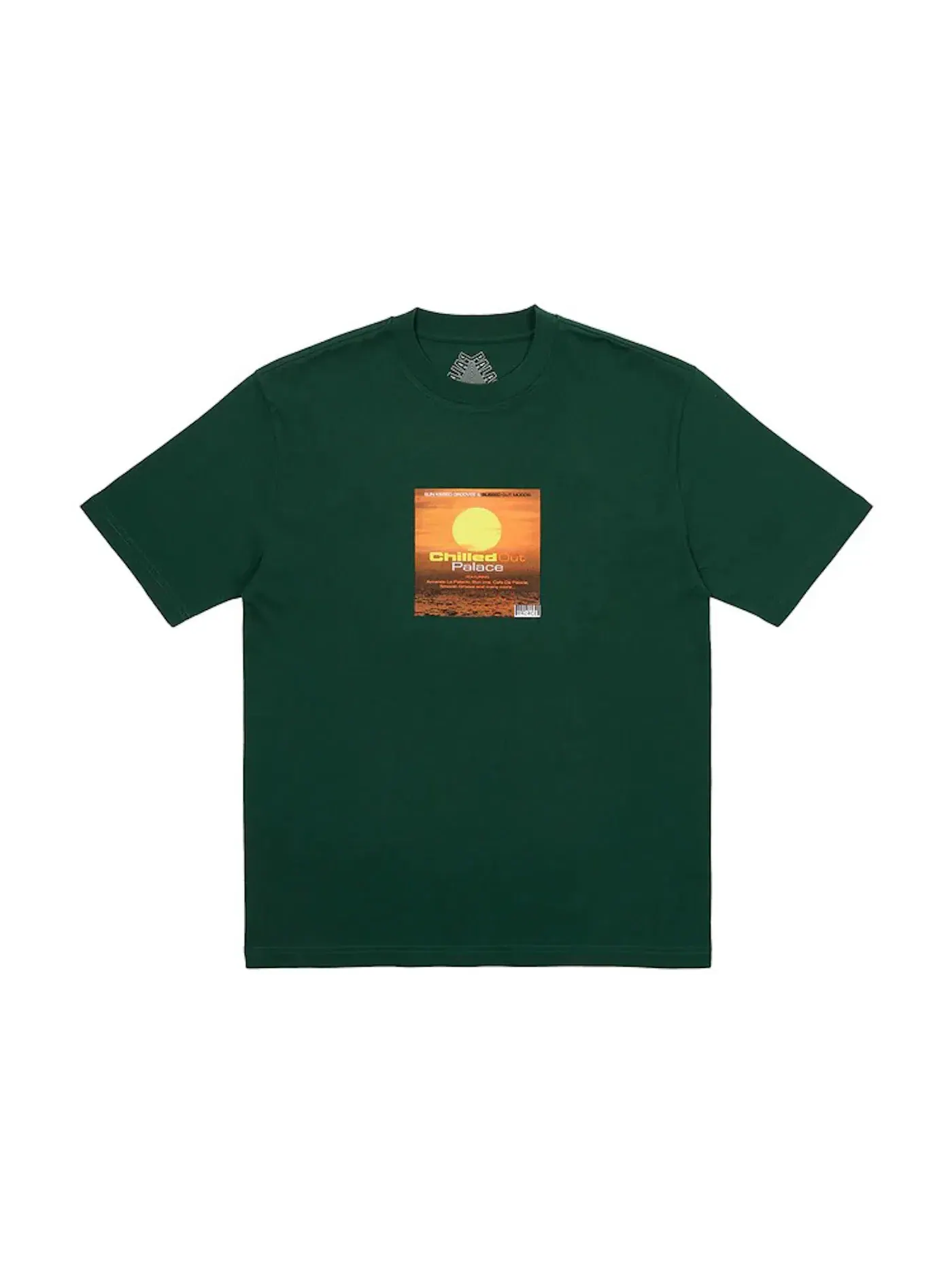 Мужская футболка с принтом Palace Blissed Out T-Shirt, Huntsman — изображение 1 из 1