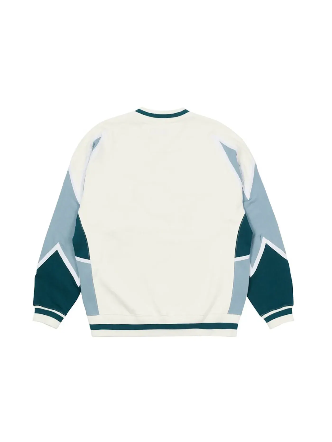 Мужской свитшот в полоску Palace Bolt Crew — изображение 2 из 2, белый/синий