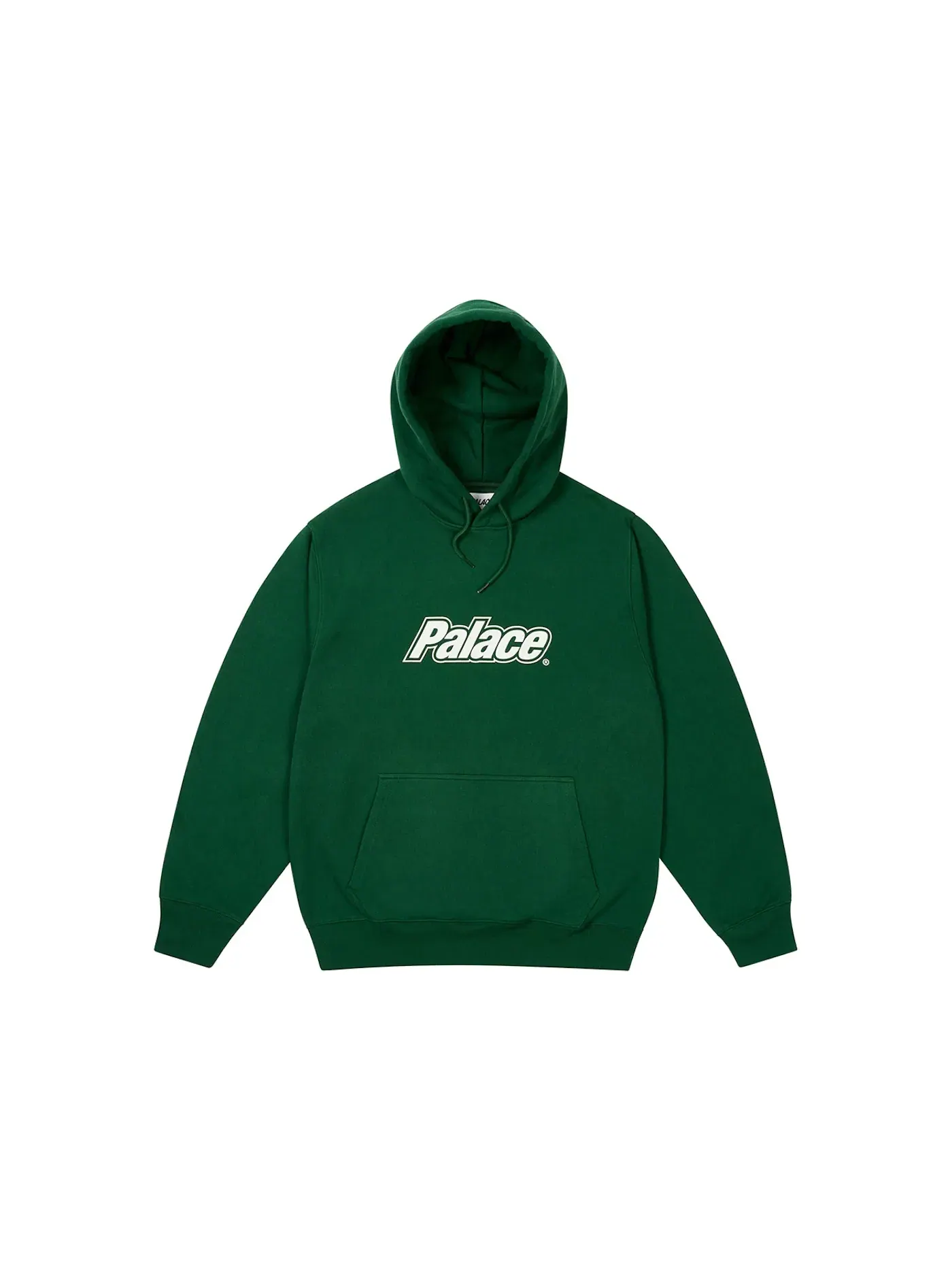 Мужская худи с принтом Palace Hood — изображение 1 из 1, зеленый