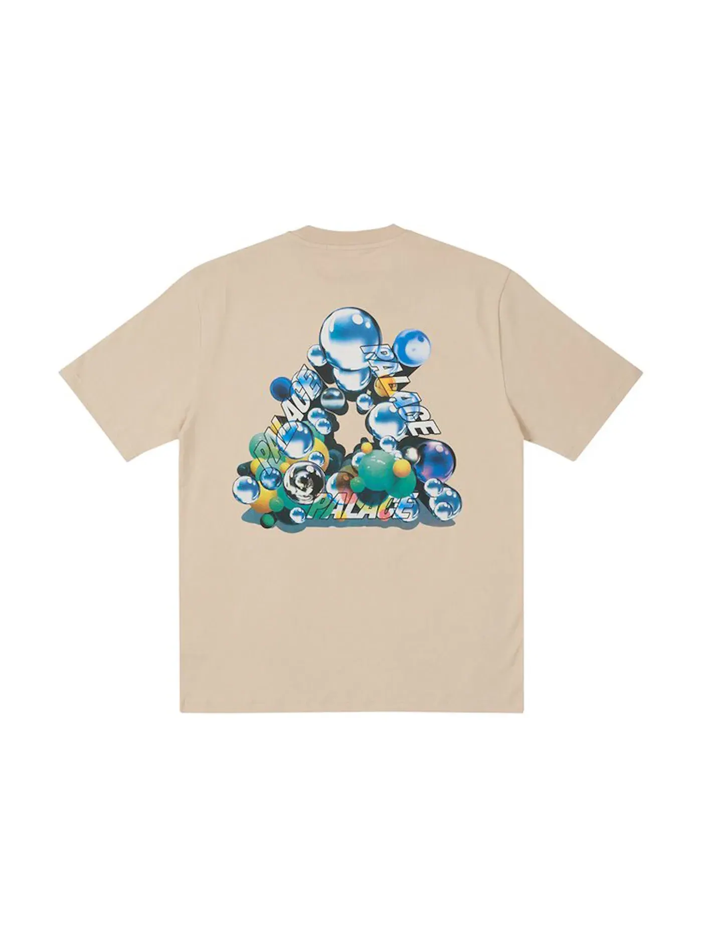 Мужская футболка с принтом Palace T-shirt — изображение 1 из 2, грибной