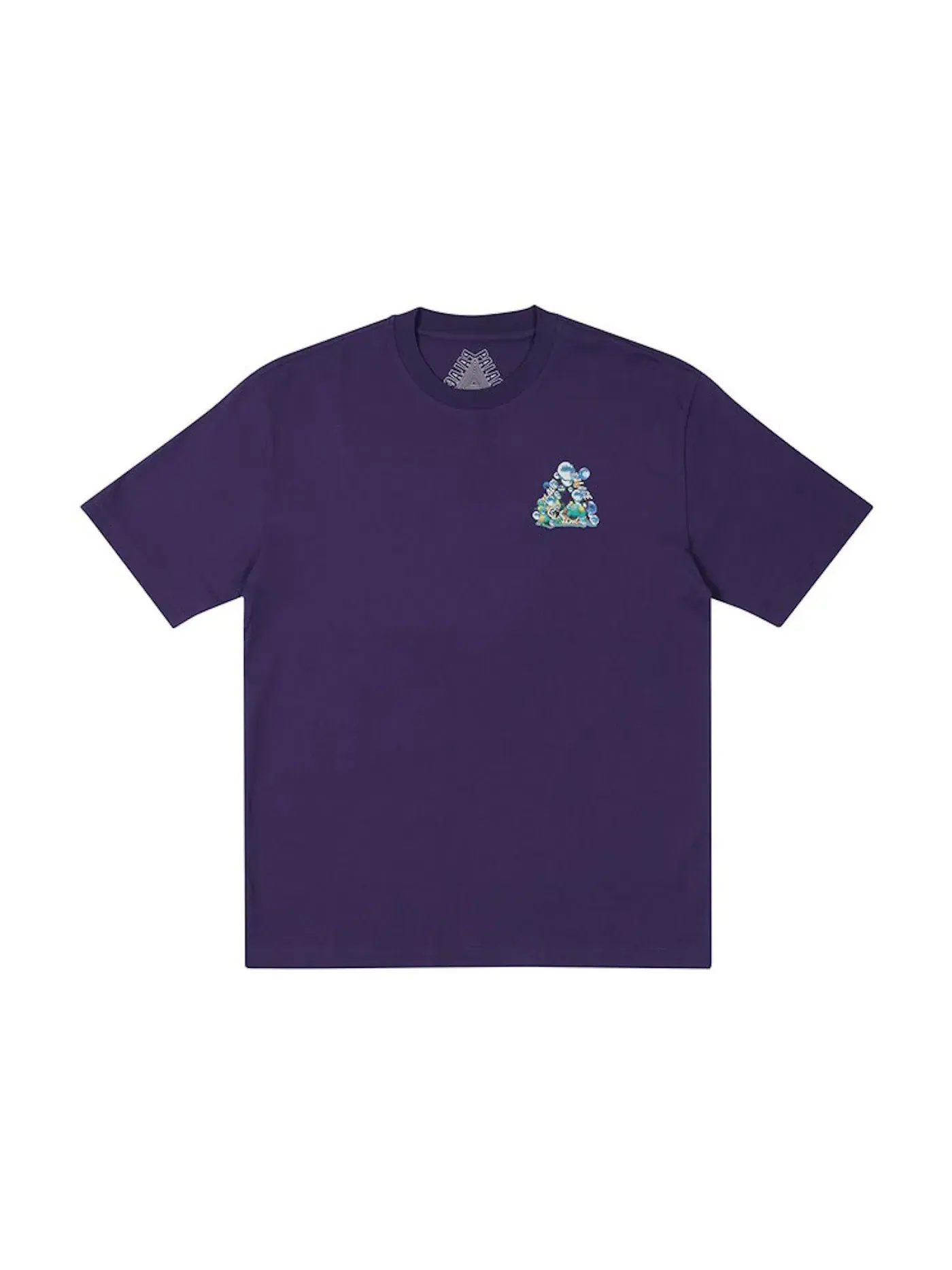 Мужская футболка с принтом Palace Bubbling T-shirt Purple — изображение 2 из 2