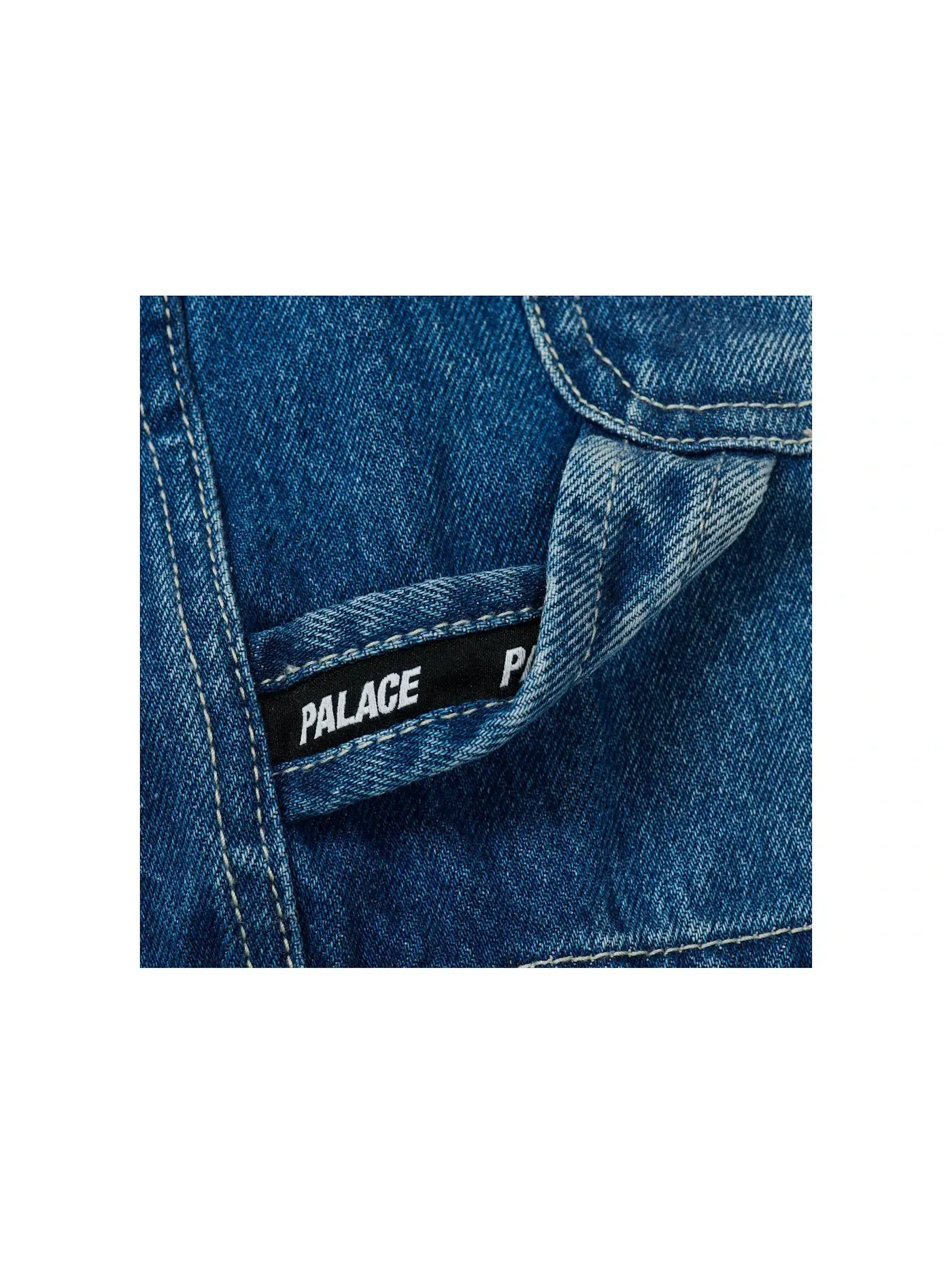 Мужские джинсы с карго-вставками Palace Cargo Panel Jean — изображение 3 из 3, синий