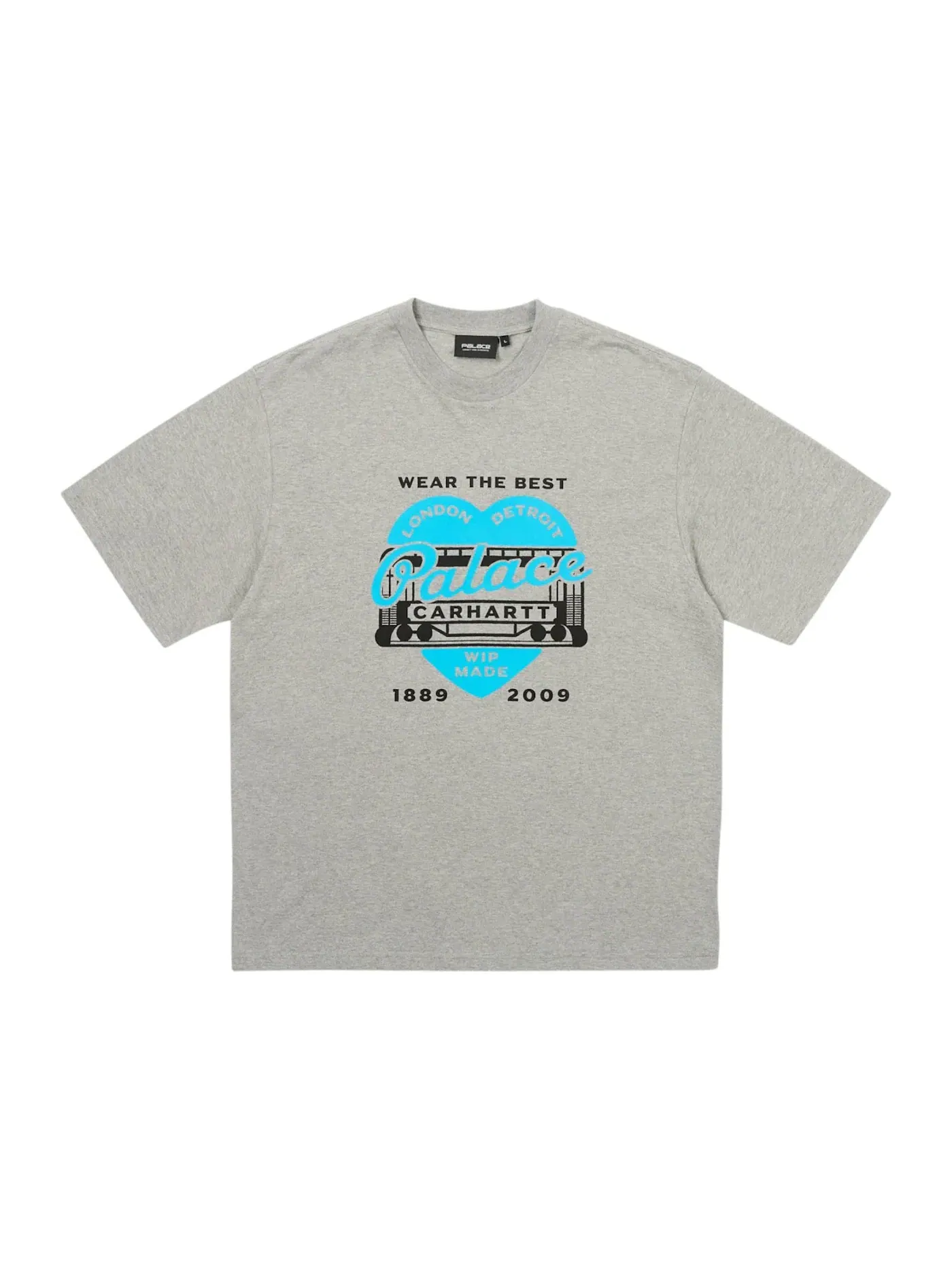 Мужская футболка с длинным рукавом Palace Carhartt WIP T-Shirt — изображение 1 из 1, серый