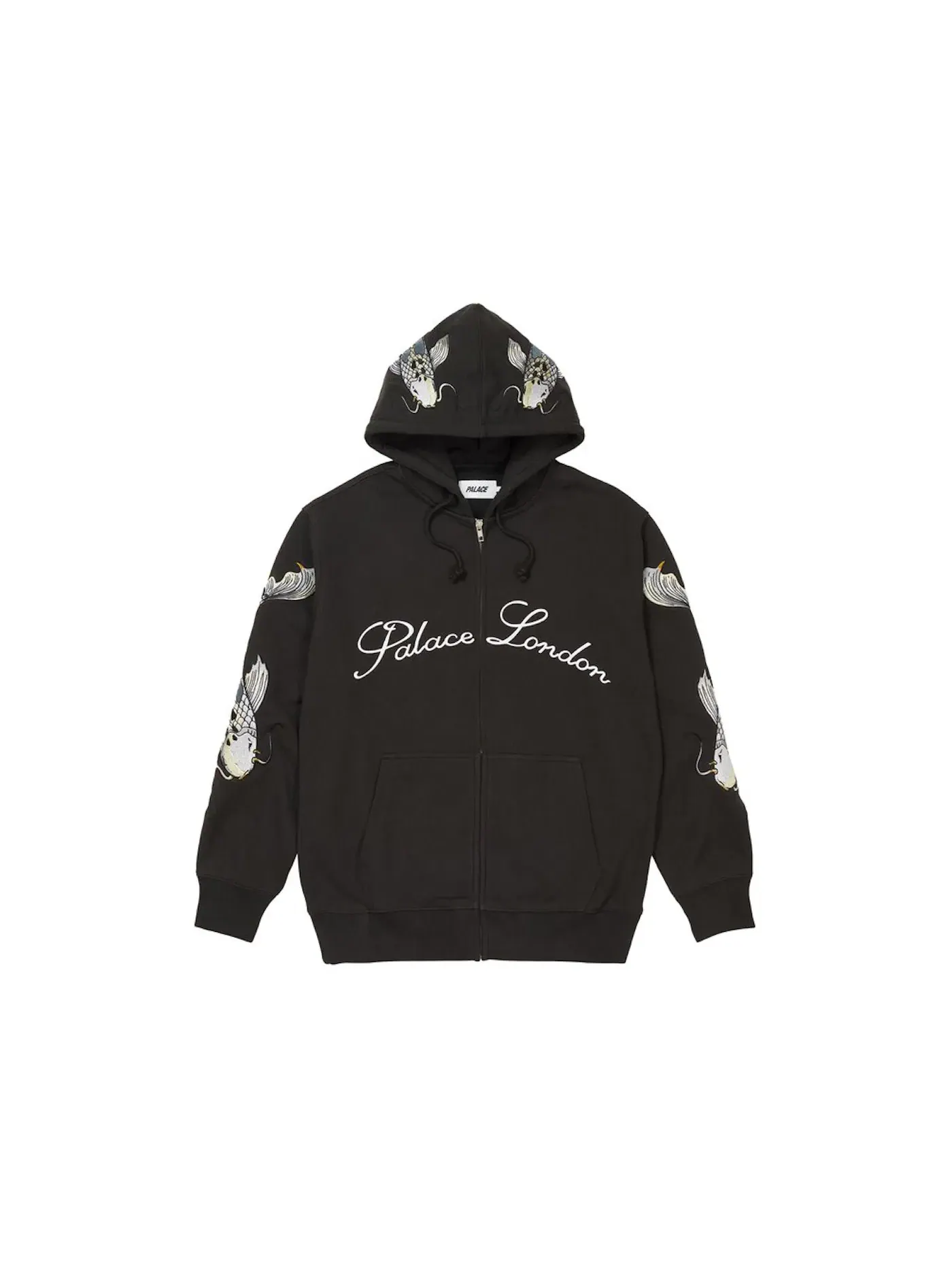 Мужская куртка с капюшоном Palace Hood — изображение 2 из 2, черный