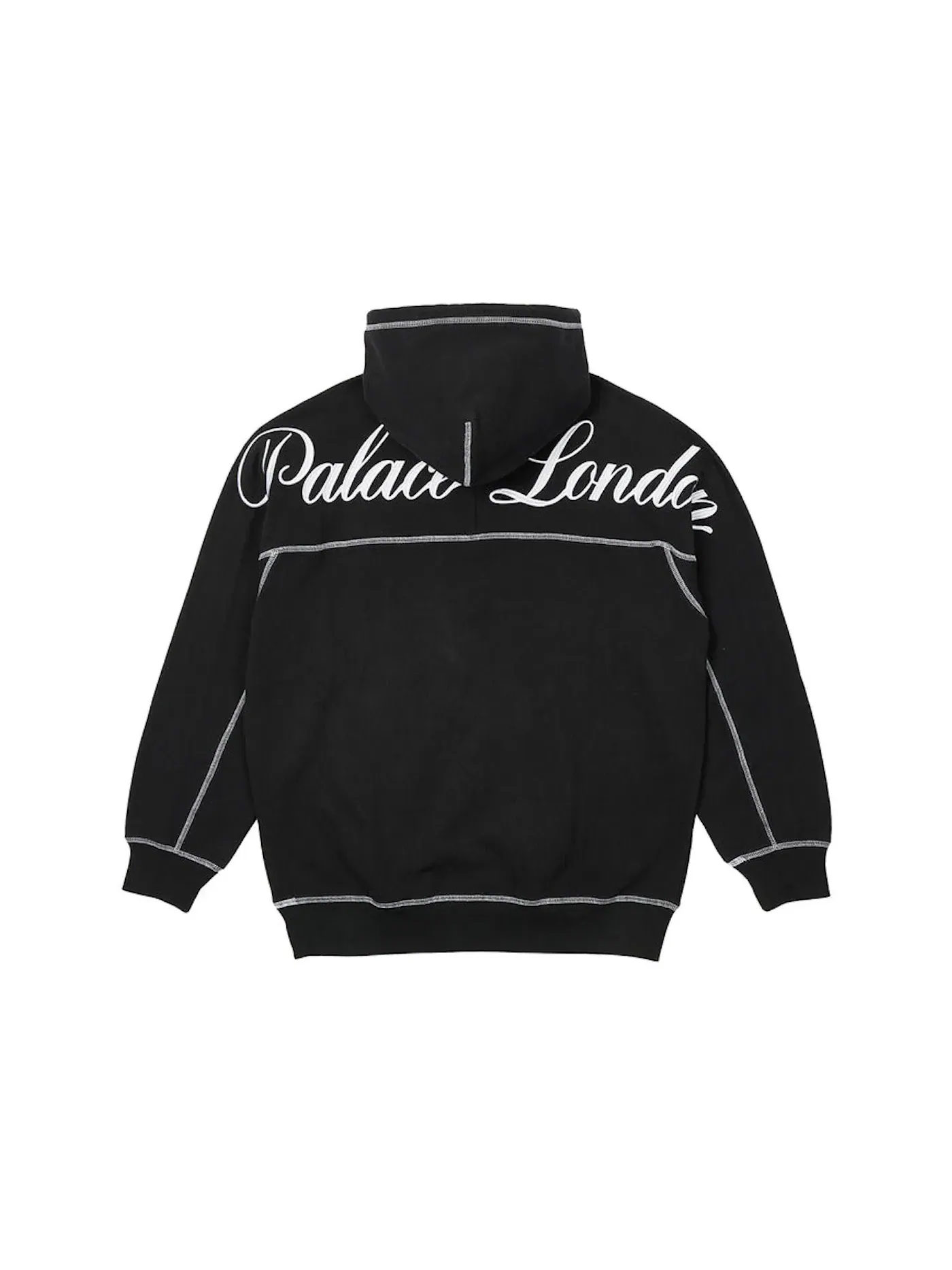 Мужская худи с принтом Palace Hood — изображение 1 из 2, черный