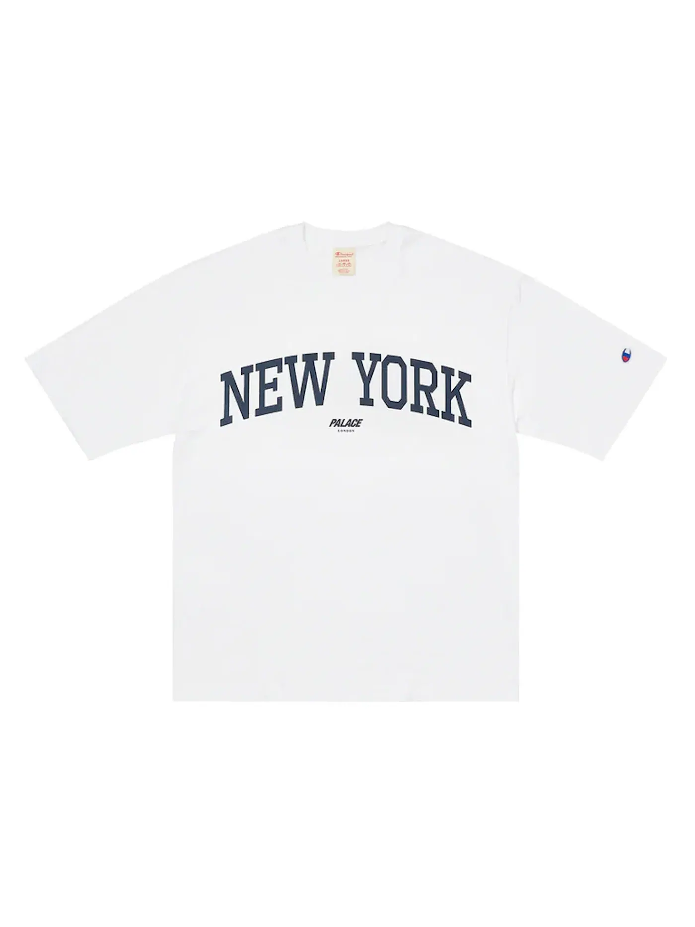 Мужская футболка с принтом T-shirt Palace — изображение 1 из 1, белый