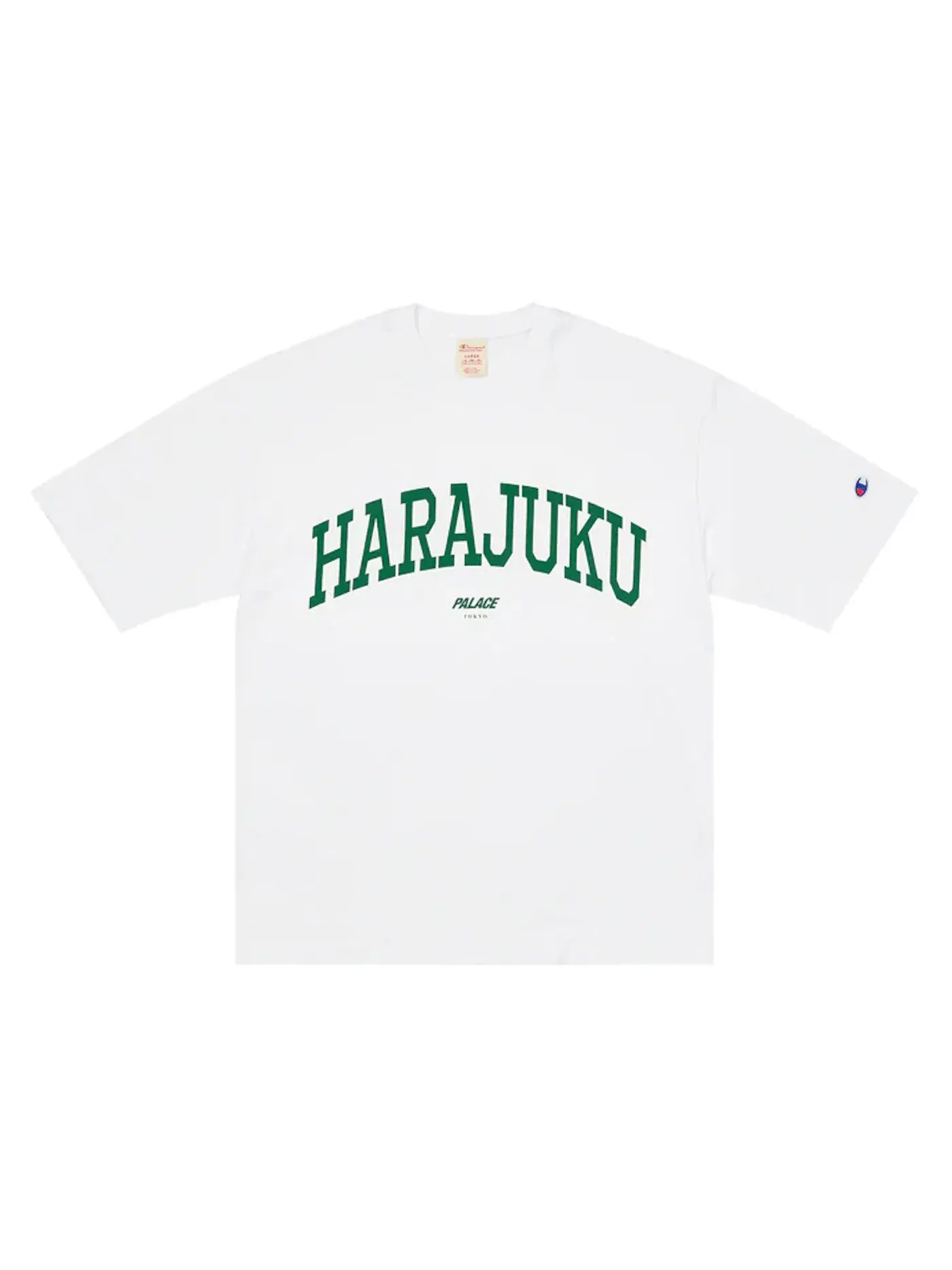 Мужская футболка с принтом Palace Champion Shop Harajuku T-shirt — изображение 1 из 1, белый