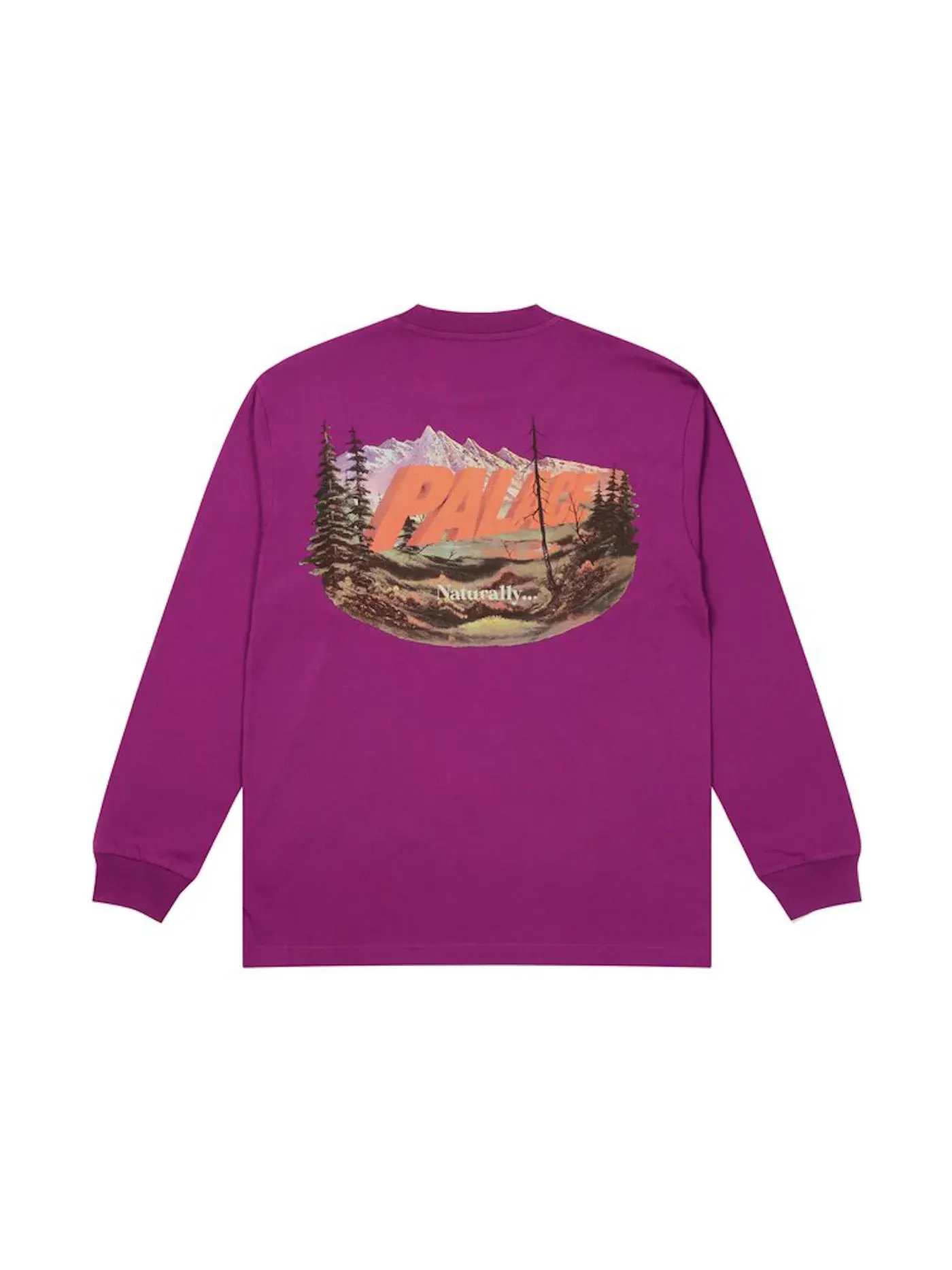 Мужская футболка с длинным рукавом Palace Longsleeve — изображение 1 из 2, сливавый