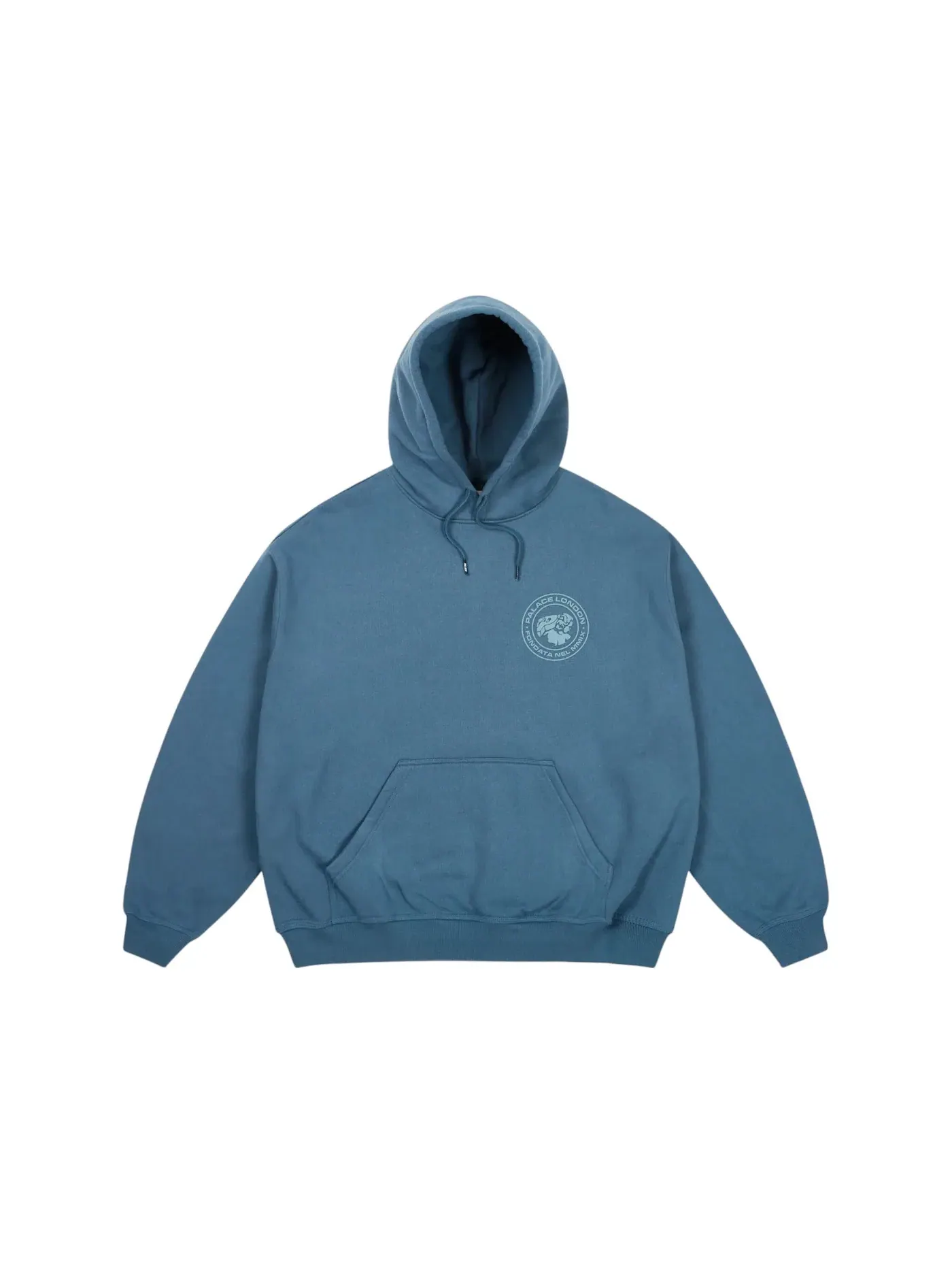 Мужской худи с принтом Palace Hood — изображение 2 из 2, синий