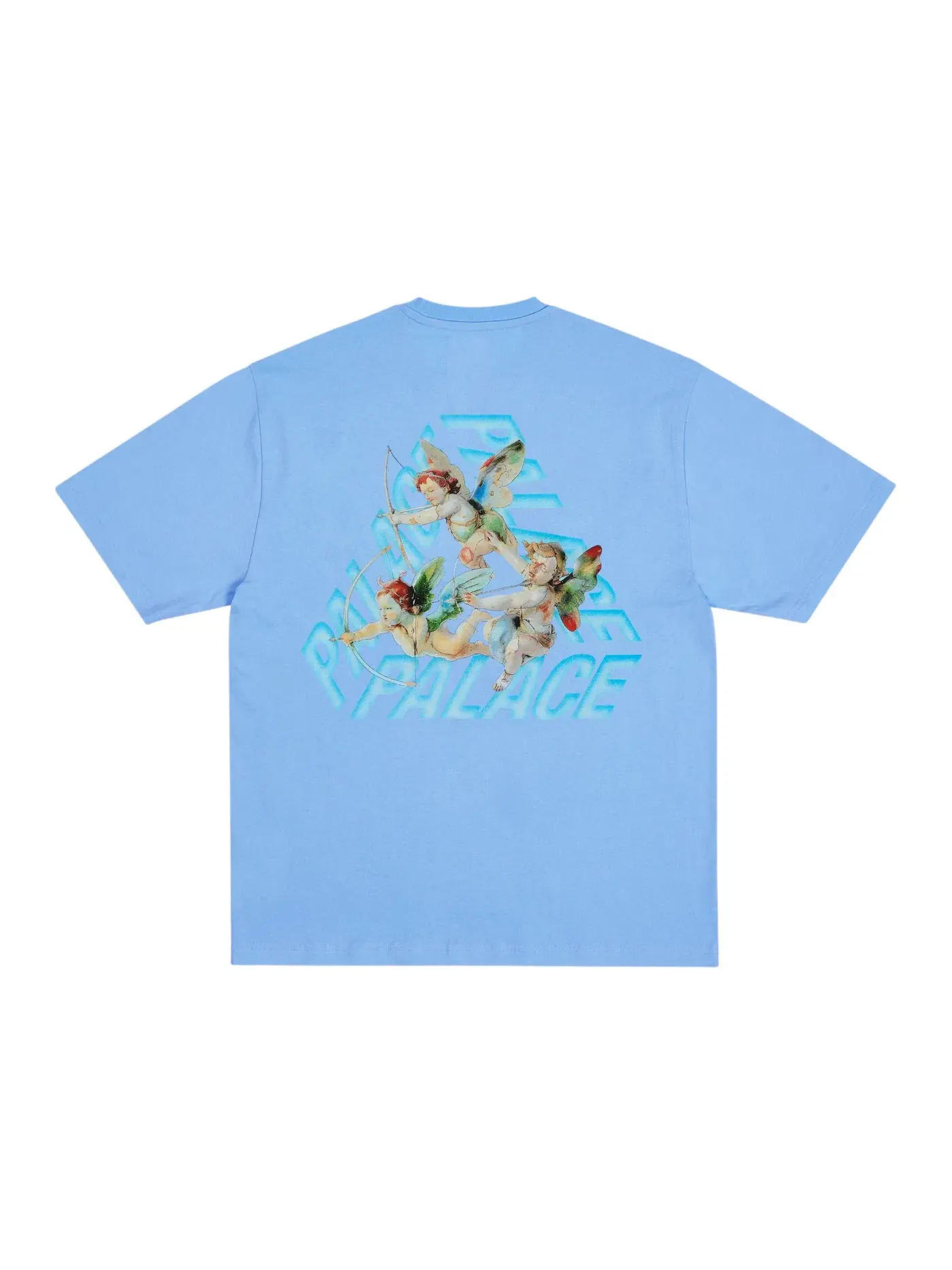 Мужская футболка с принтом Palace Cherub P3 T-Shirt — изображение 1 из 2, синий