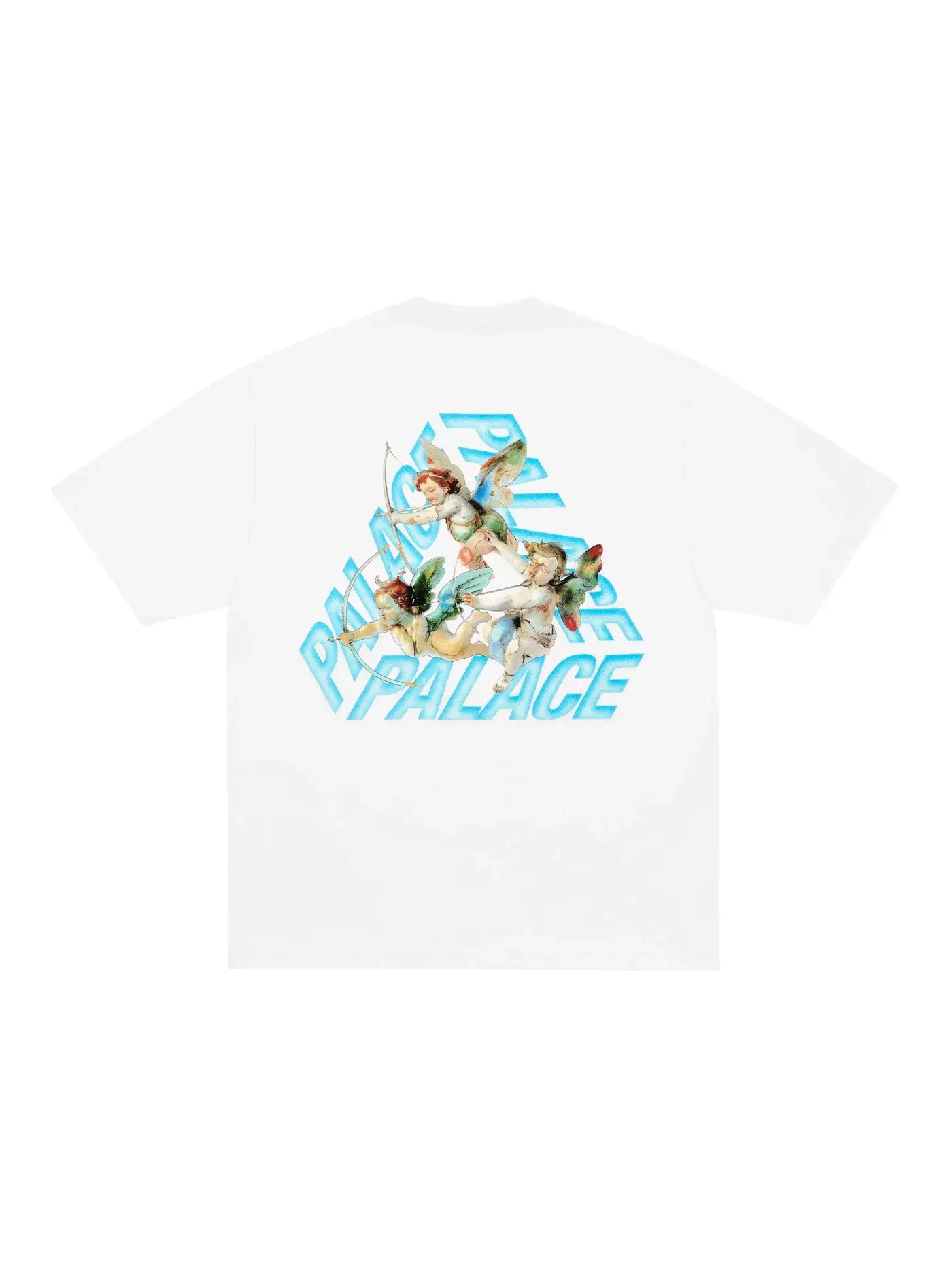 Мужская футболка с принтом Palace T-Shirt — изображение 1 из 2, белый