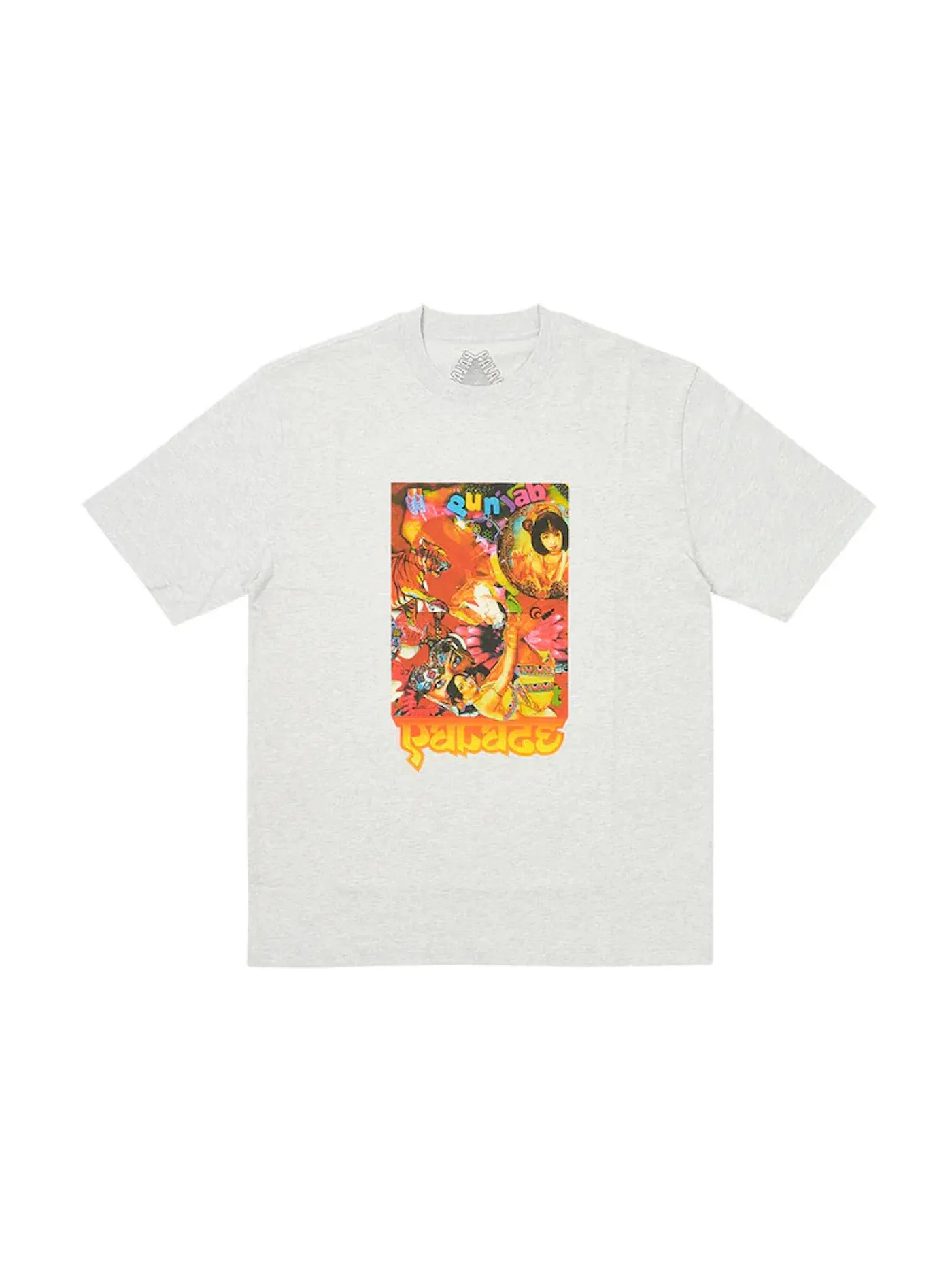 Мужская футболка с принтом Palace T-Shirt — изображение 1 из 1, серый