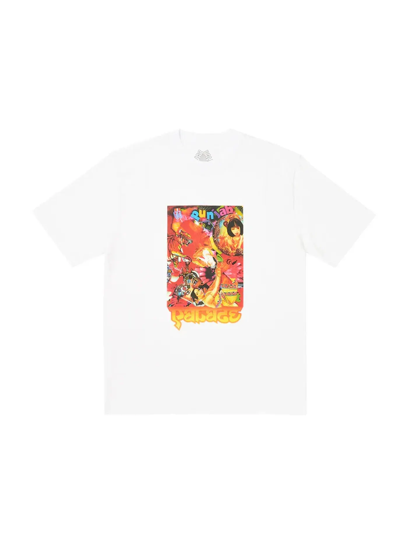 Мужская футболка с принтом Palace T-Shirt — изображение 1 из 1, белый