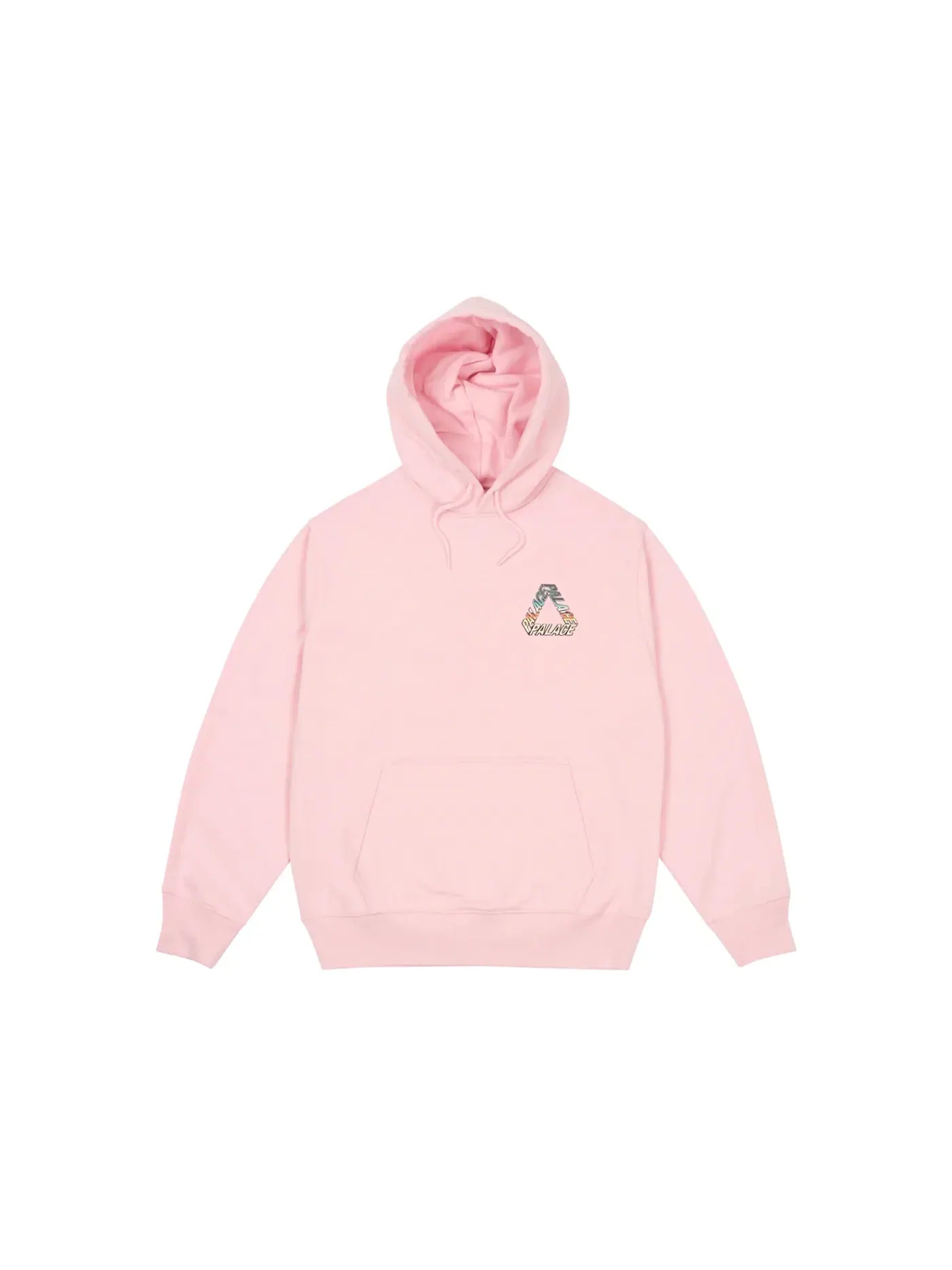 Мужской худи с принтом Palace Hood — изображение 2 из 2, розовый