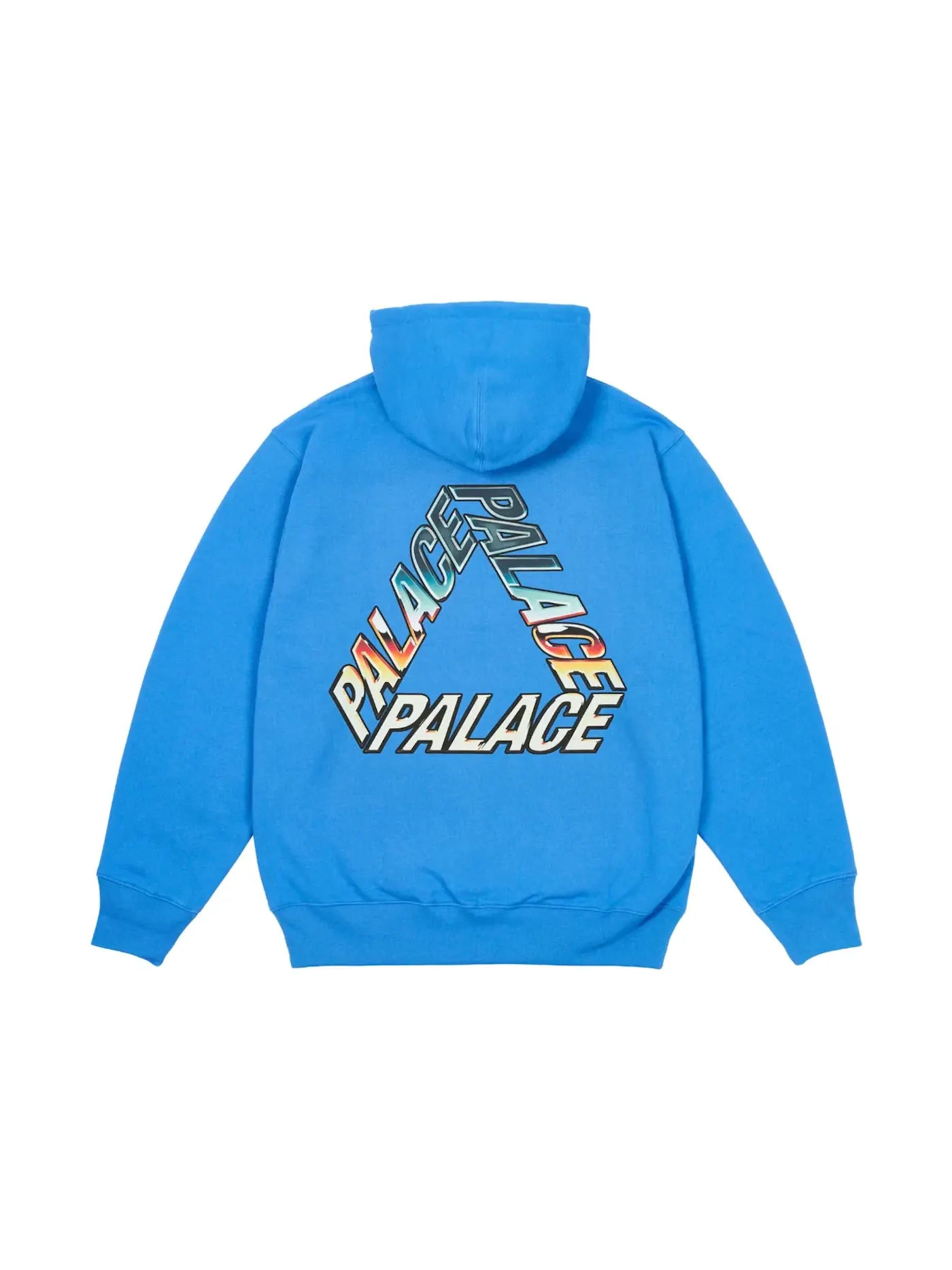 Мужской худи с принтом Palace Hood — изображение 1 из 2, синий