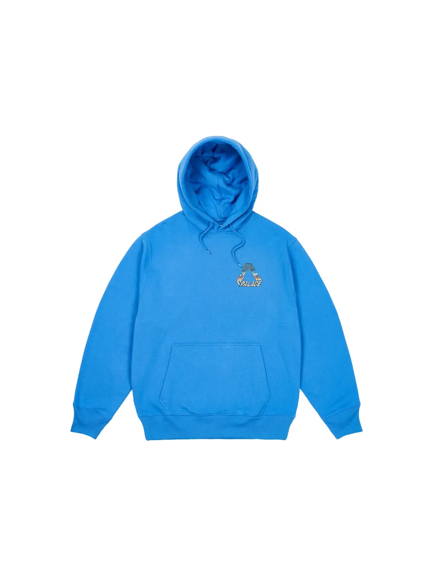 Мужской худи с принтом Palace Hood — изображение 2 из 2, синий