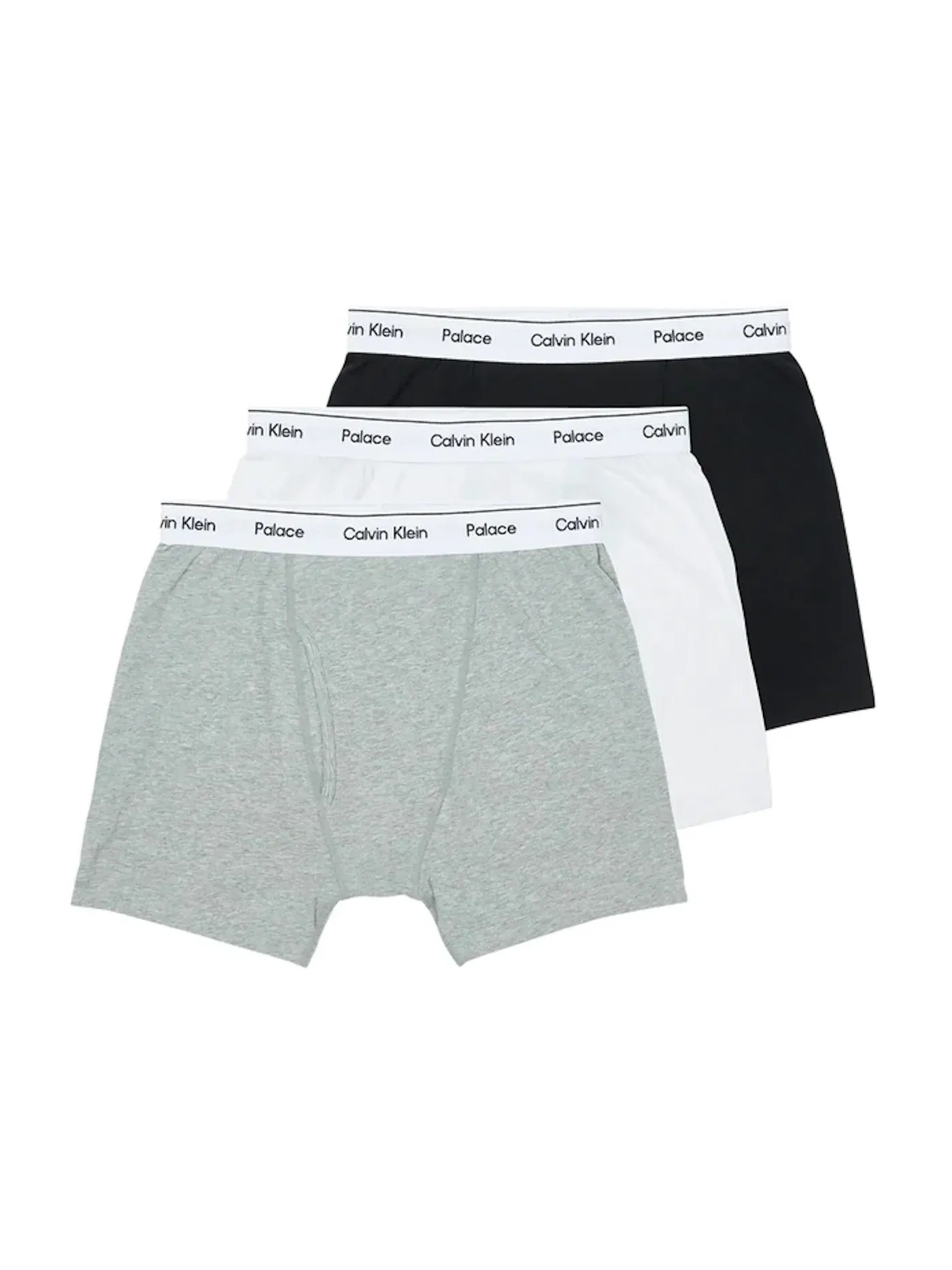 Мужские боксеры из 3 предметов Boxer Briefs Palace — изображение 1 из 3, белый светлый серый