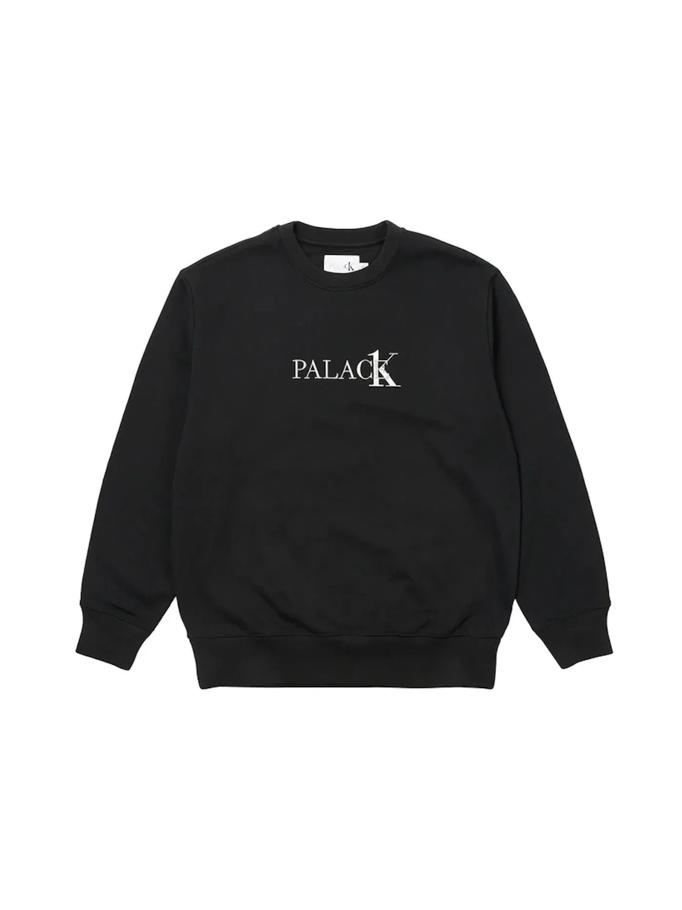 Мужской свитшот Palace Crew — изображение 1 из 2, черный