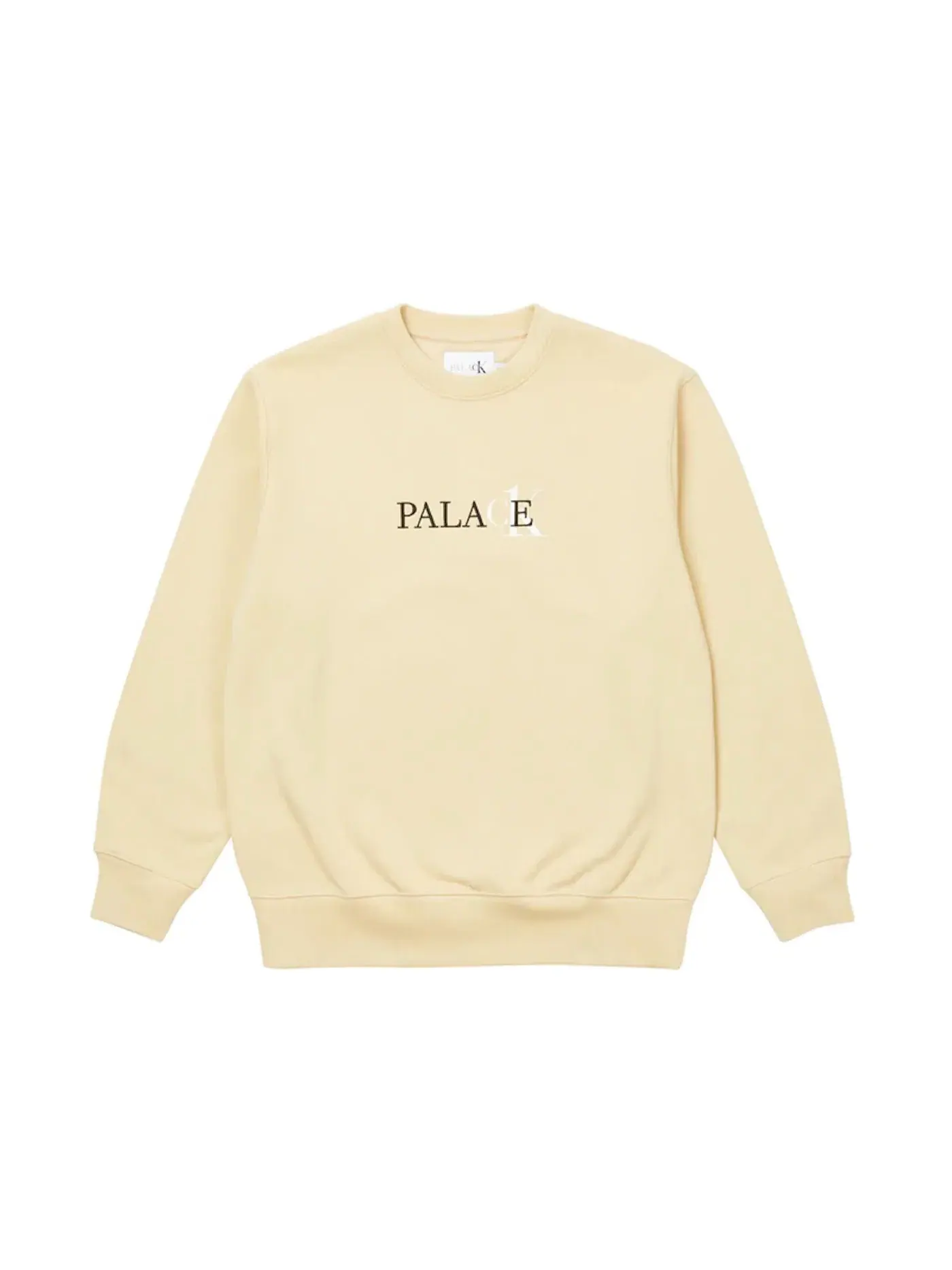 Мужской свитшот Palace CK1 Crew Wheat — изображение 1 из 2