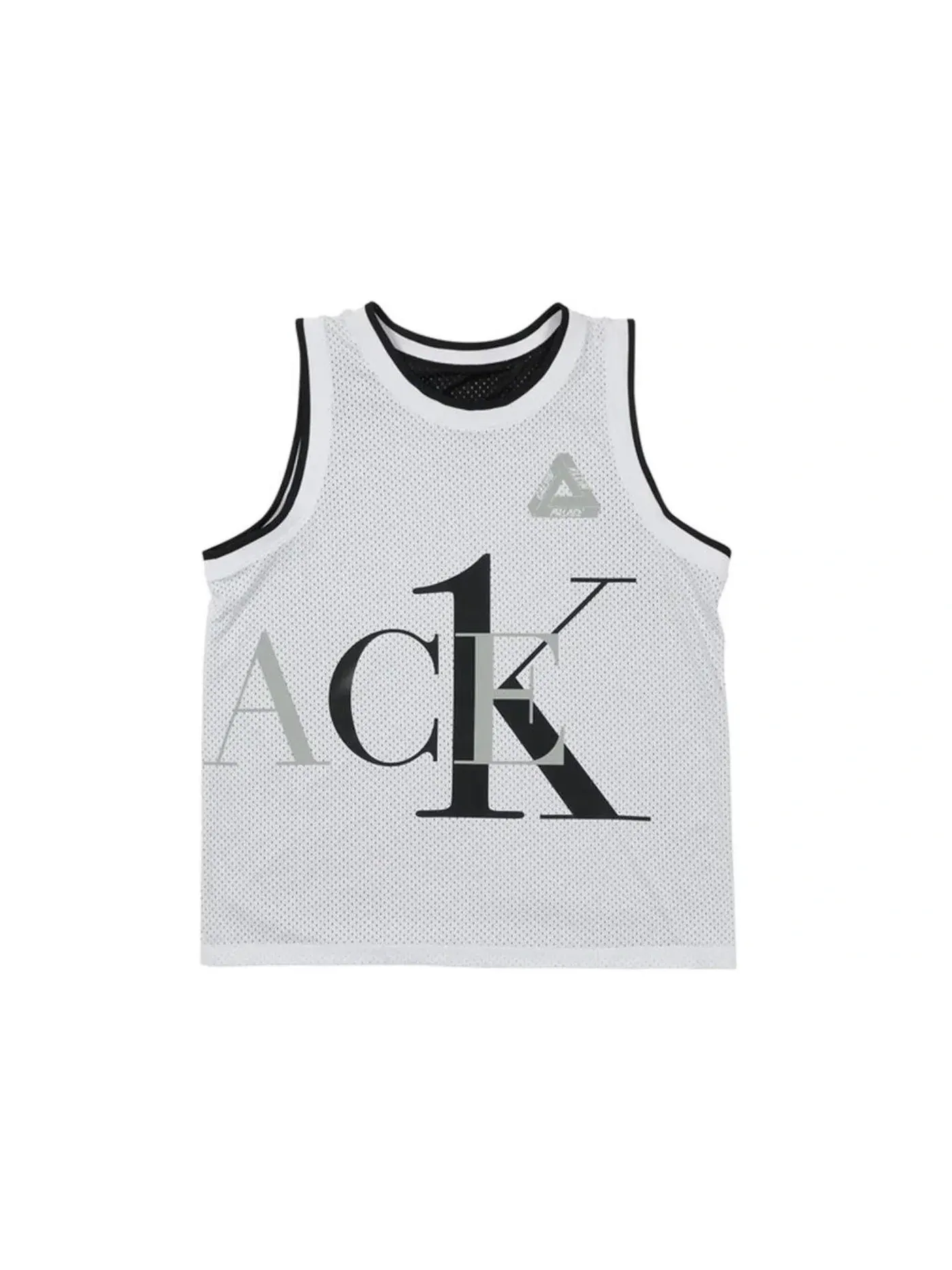Мужской жилет двусторонний Palace CK1 Reversible Basketball Vest Palace — изображение 3 из 3, черный/белый