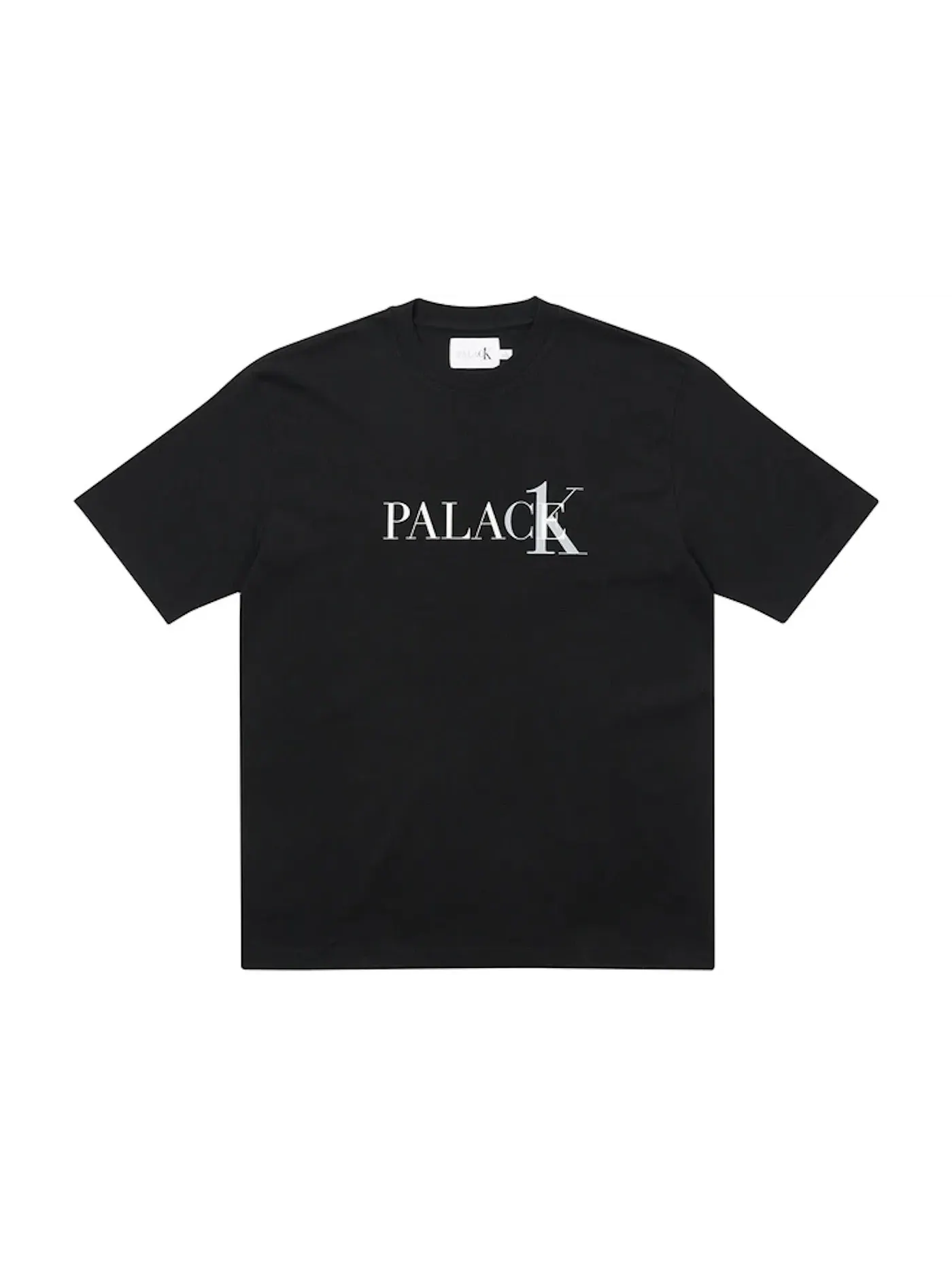 Мужская футболка с принтом Palace T-shirt — изображение 1 из 1, черный