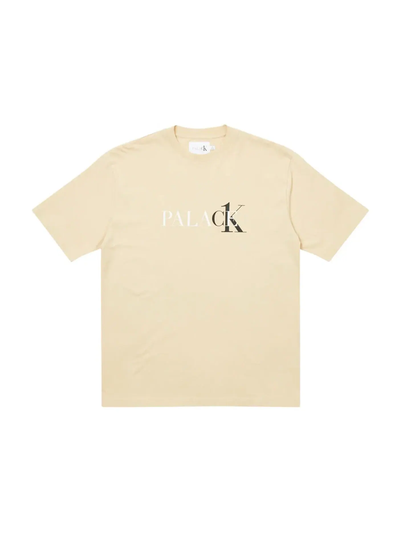 Мужская футболка с принтом Palace T-shirt — изображение 1 из 1, пшеница