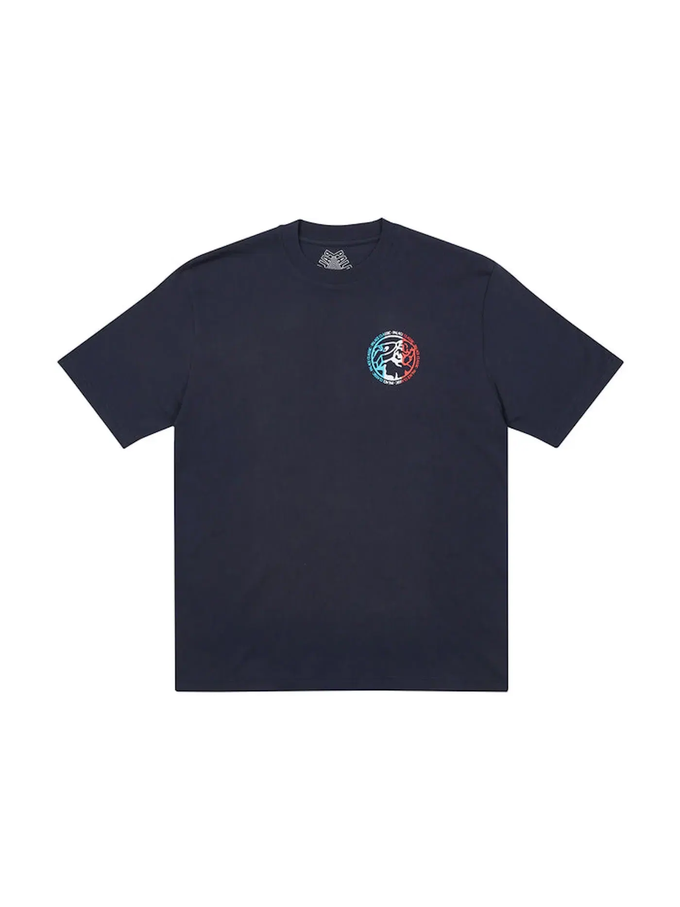 Мужская футболка с коротким рукавом Palace T-shirt — изображение 2 из 2, темно-синий