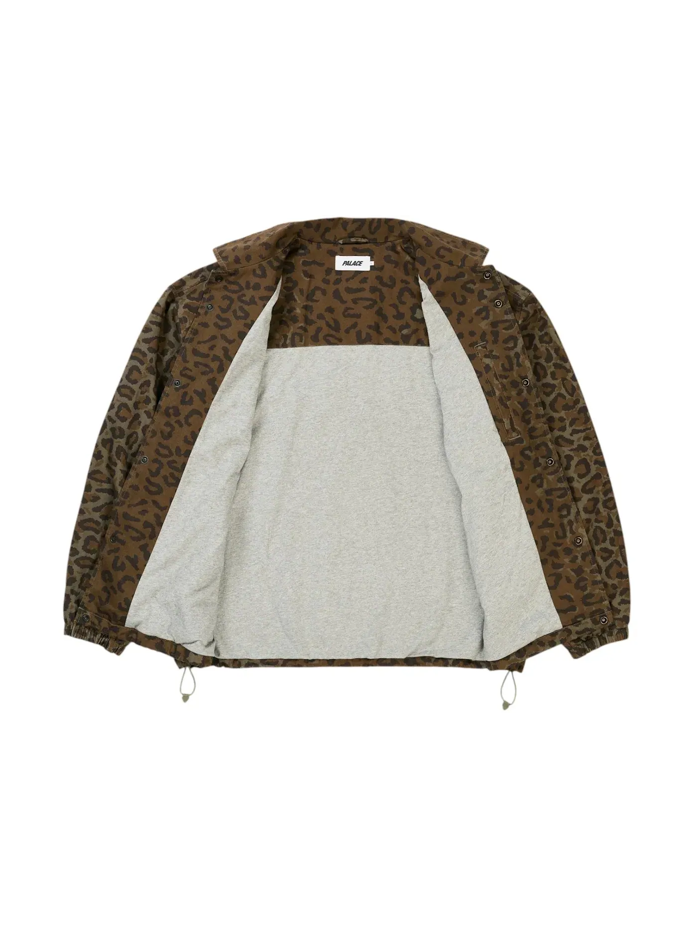 Мужская куртка с принтом Palace Coach Jacket Cheetah — изображение 2 из 3, бежевый