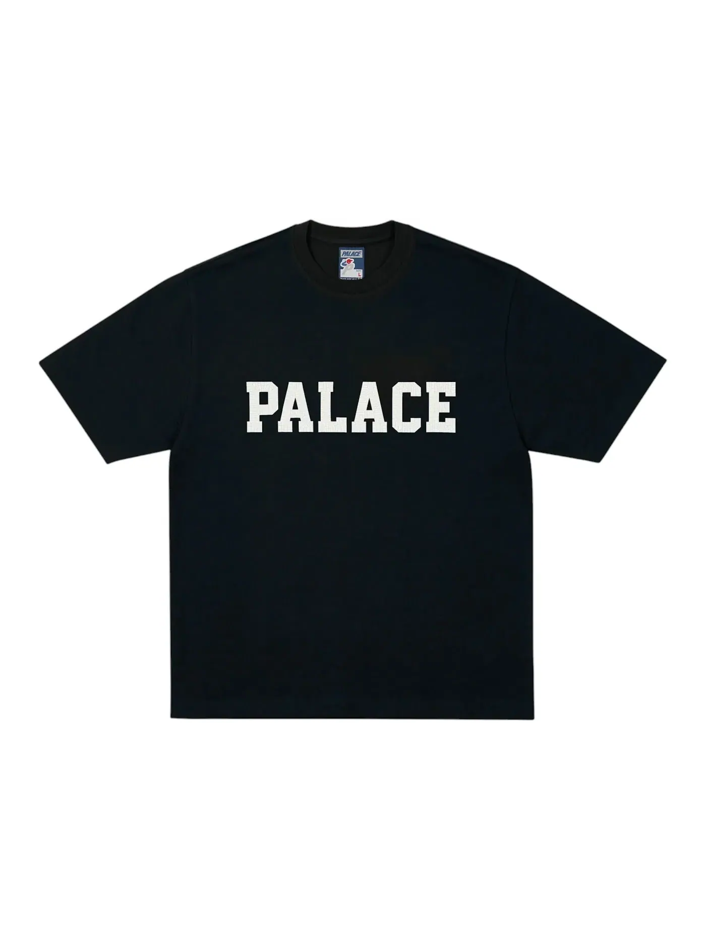 Мужская футболка с принтом Palace College T-Shirt — изображение 1 из 1, черный