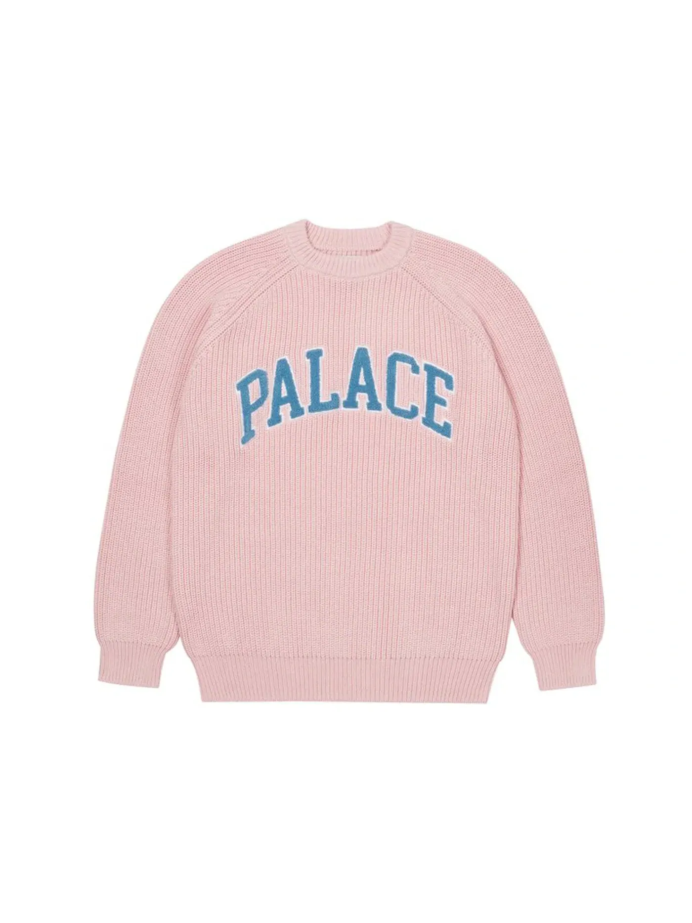 Мужской свитер с принтом Palace Knit — изображение 1 из 1, розовый