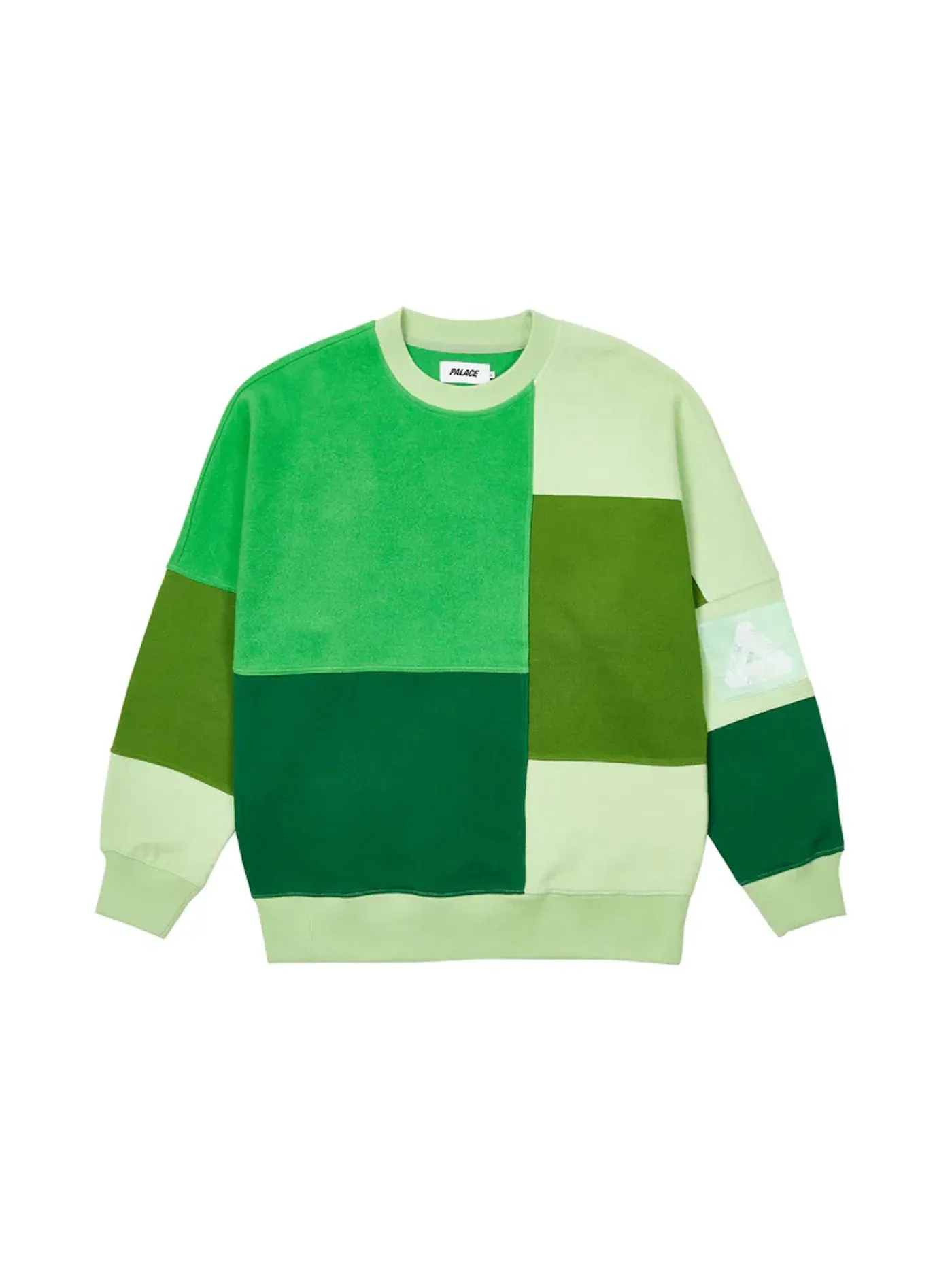 Мужской свитшот Palace Crew Green — изображение 1 из 2