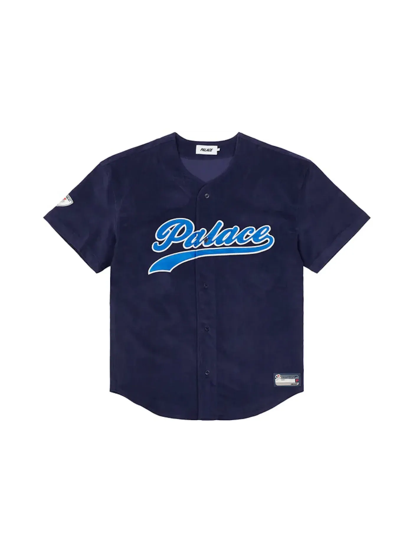 Мужская бейсбольная джерси с ворсистой тканью Palace Jersey — изображение 1 из 2, темно-синий
