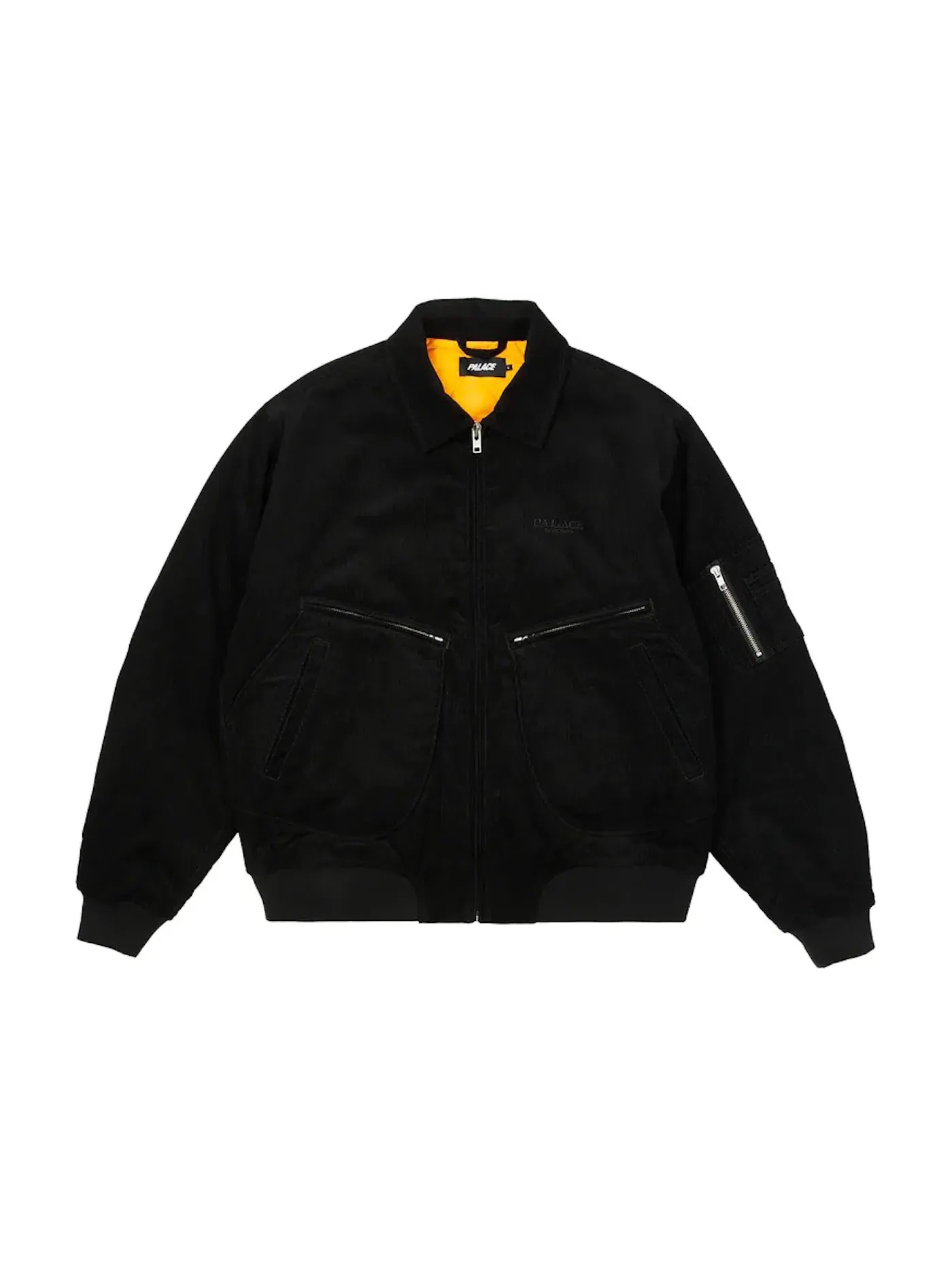Мужская куртка-бомбер Palace Cord MA-1 Jacket — изображение 1 из 2, черный