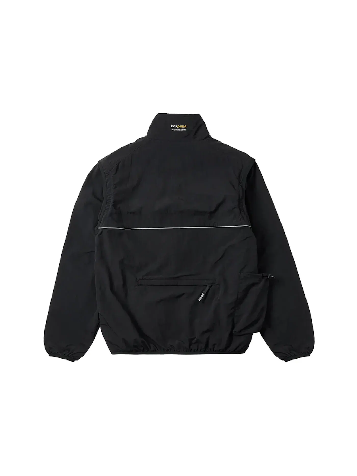 Мужская куртка с отстегивающимися рукавами Palace Cordura RS Zip Off Jacket — изображение 3 из 3, черный