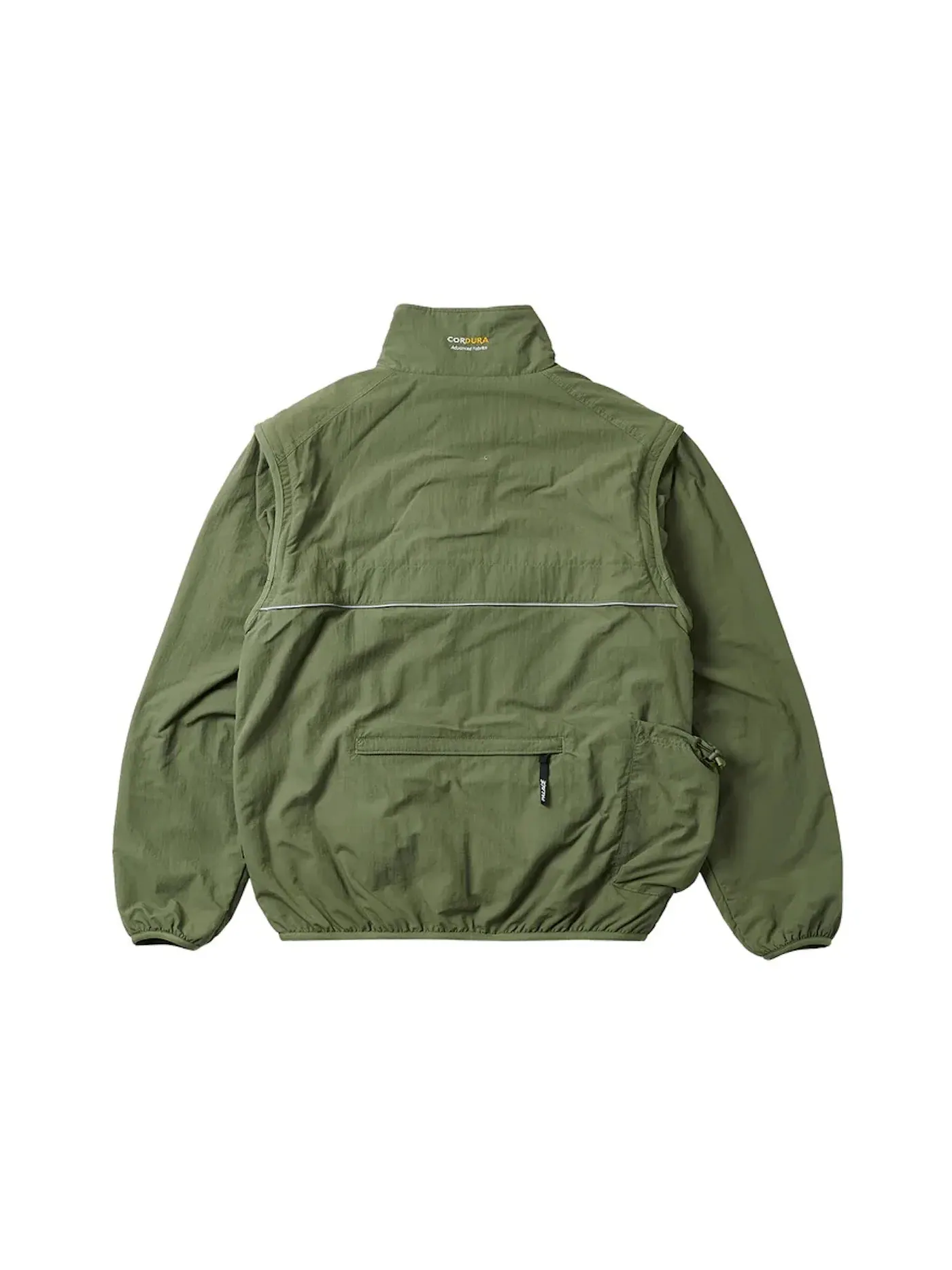 Мужская куртка с отстегивающимися рукавами Palace Cordura RS Zip Off Jacket — изображение 3 из 3, оливковый