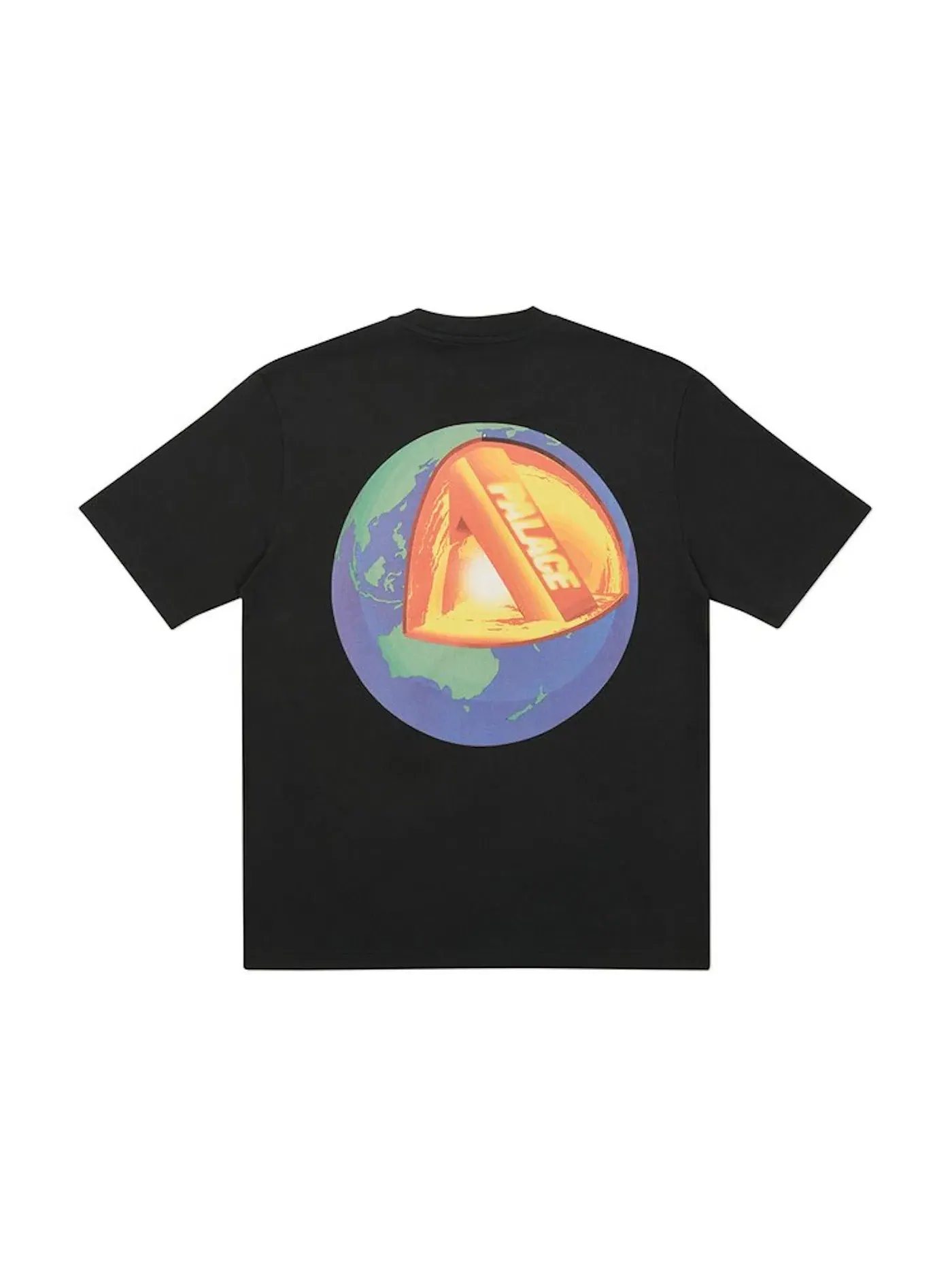 Мужская футболка с принтом Palace Core T-Shirt — изображение 1 из 2, черный