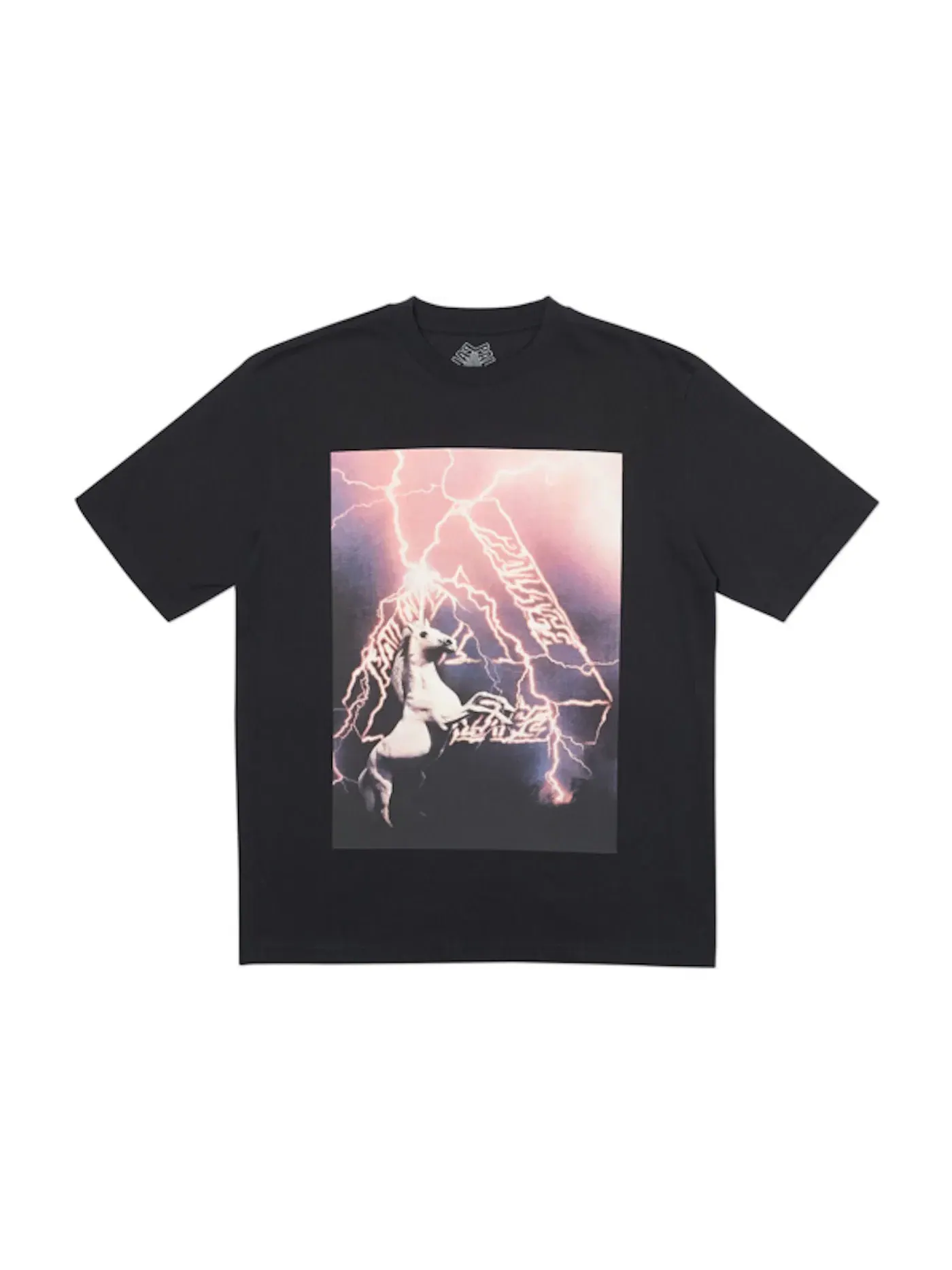 Мужская футболка с принтом Palace T-Shirt — изображение 1 из 1, черный