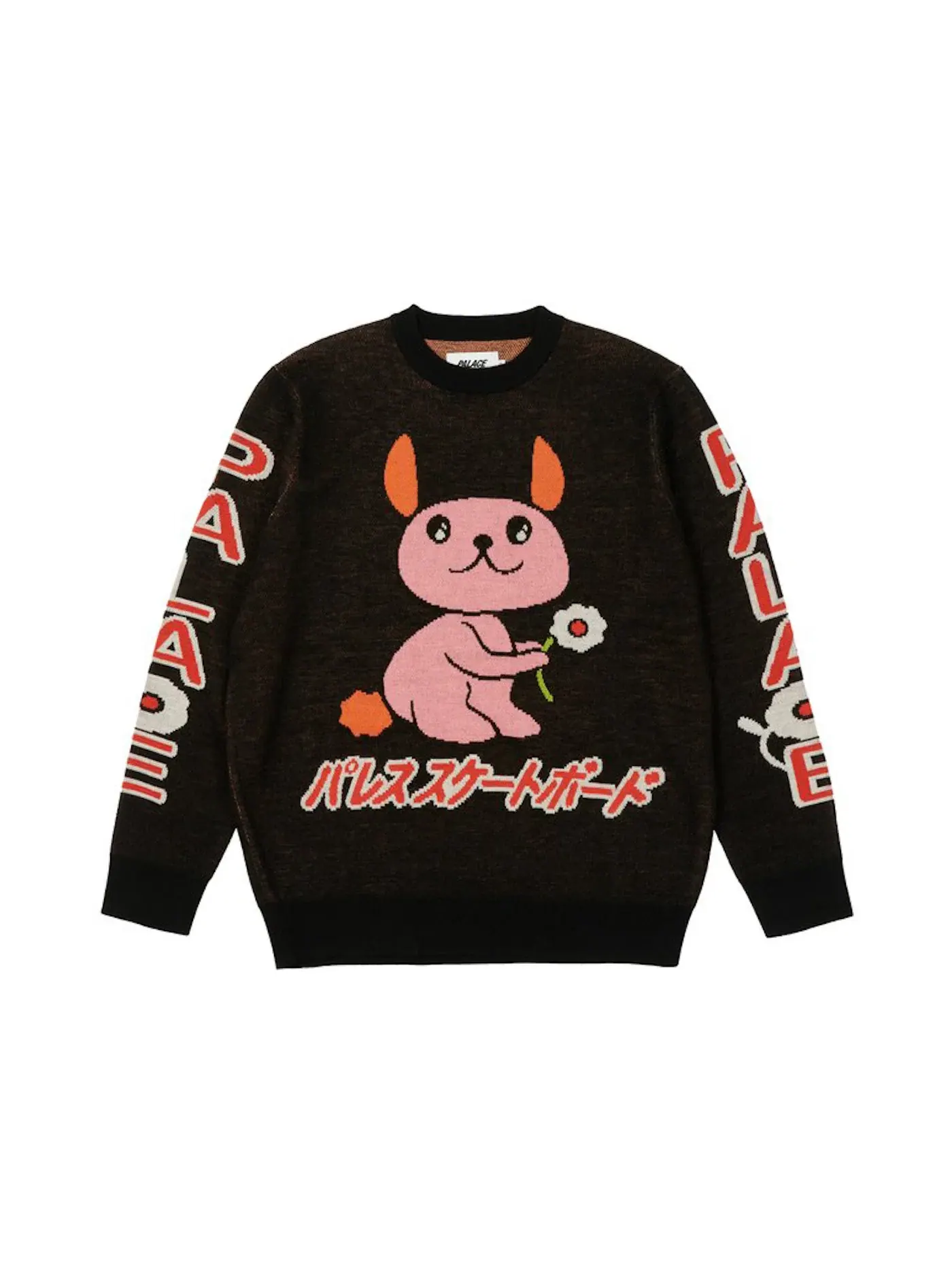 Мужской свитер трикотажный Knit Palace — изображение 1 из 1, черный