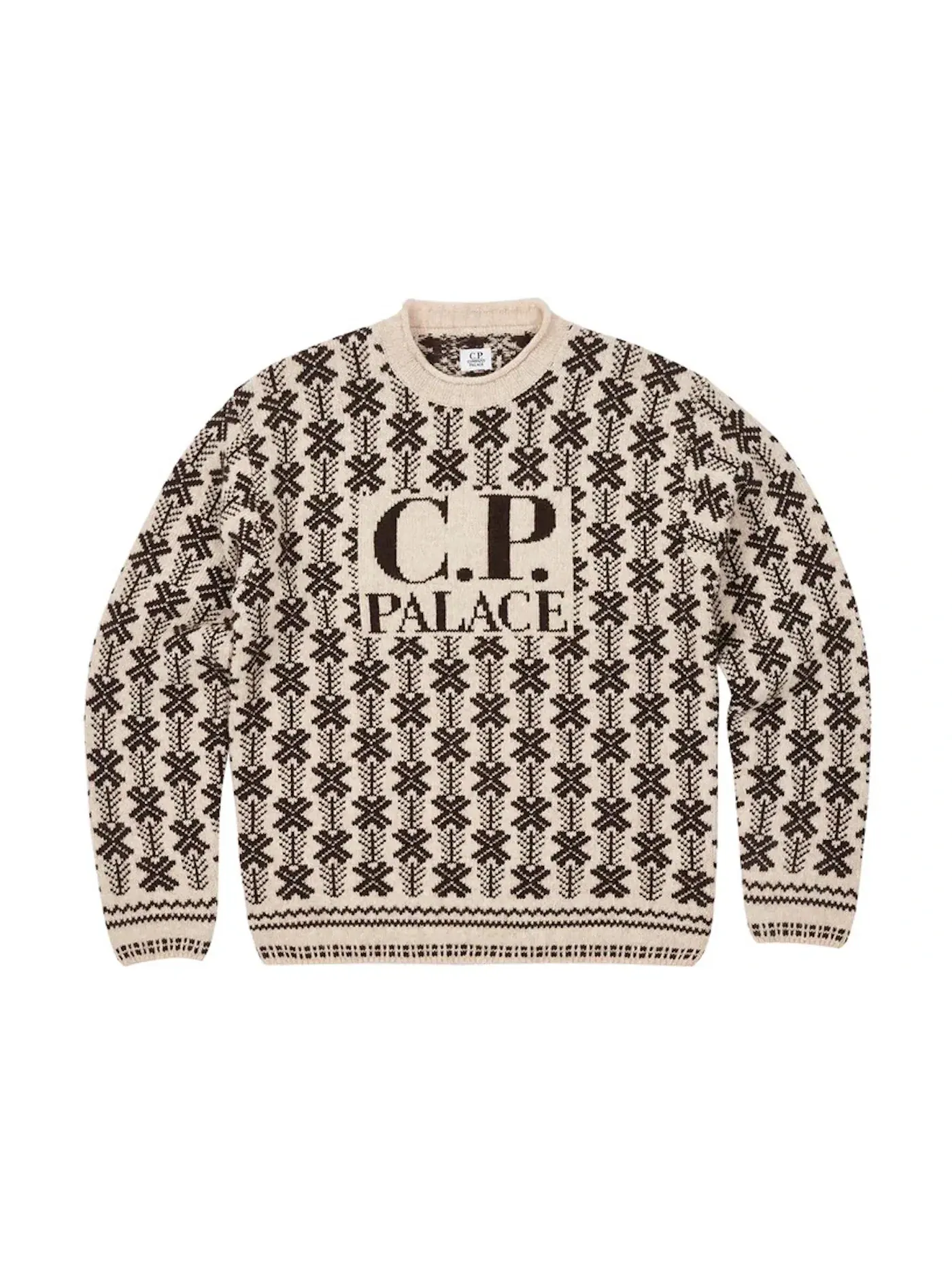 Мужской свитер с длинным рукавом Knit Palace — изображение 1 из 2, серый