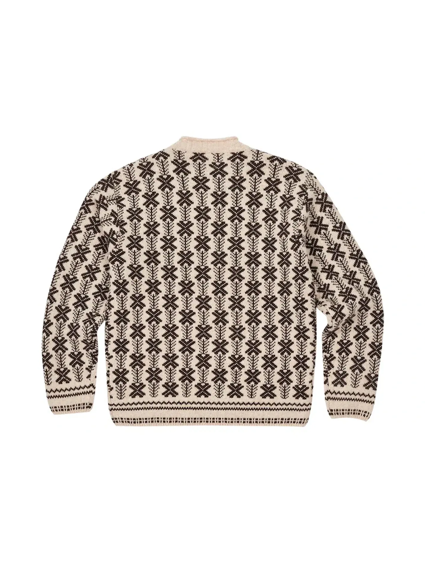 Мужской свитер с длинным рукавом Knit Palace — изображение 2 из 2, серый