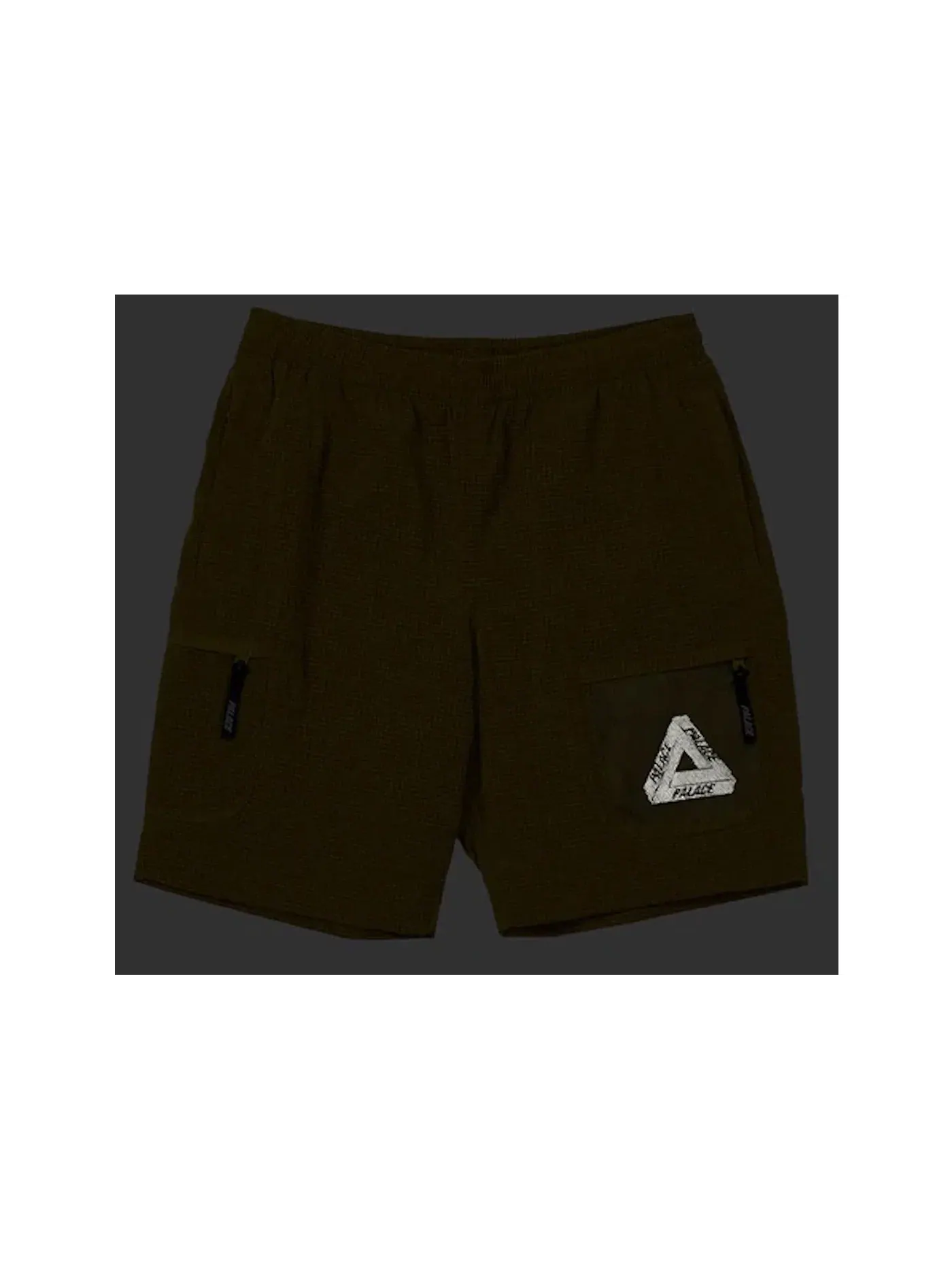 Мужские шорты с сеткой Palace Cripstop Grid Shorts — изображение 3 из 3, желтый