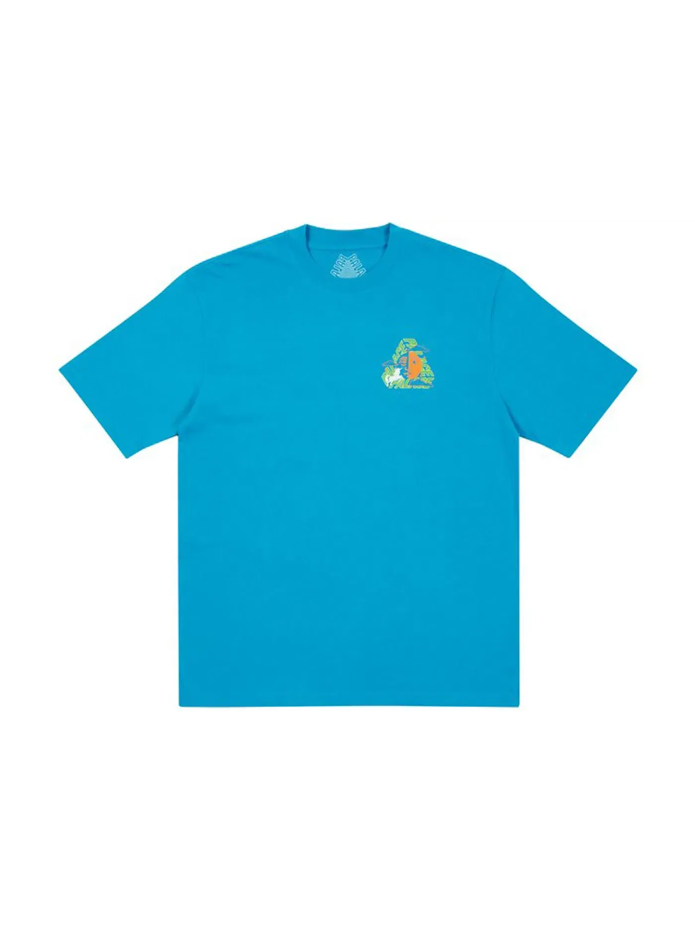 Мужская футболка с принтом Palace T-shirt — изображение 2 из 2, синий
